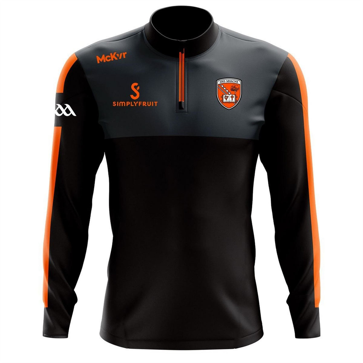 McKeever Sports Armagh Edge Zip Top Junior