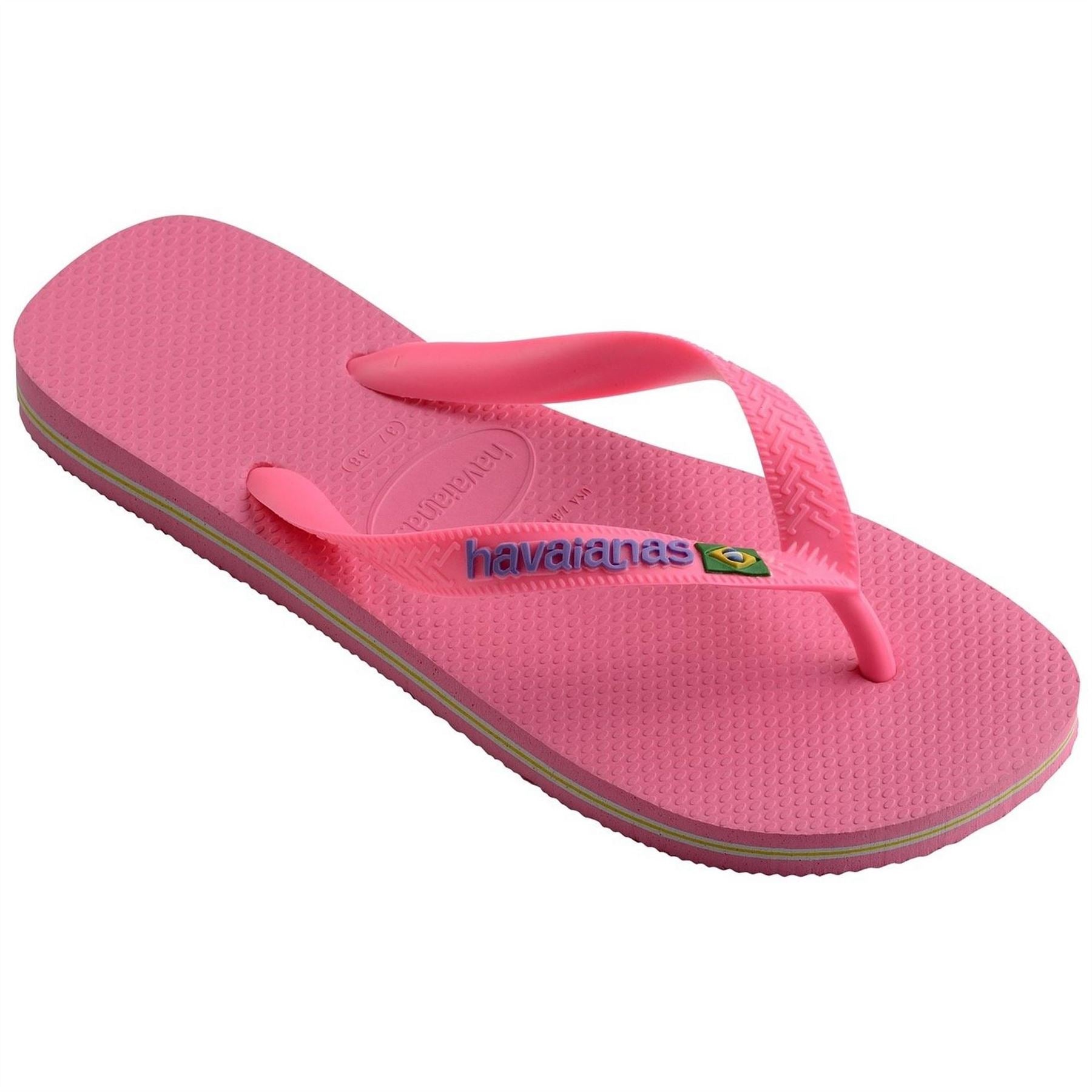 Havaianas Brasil Logo Flip Flops