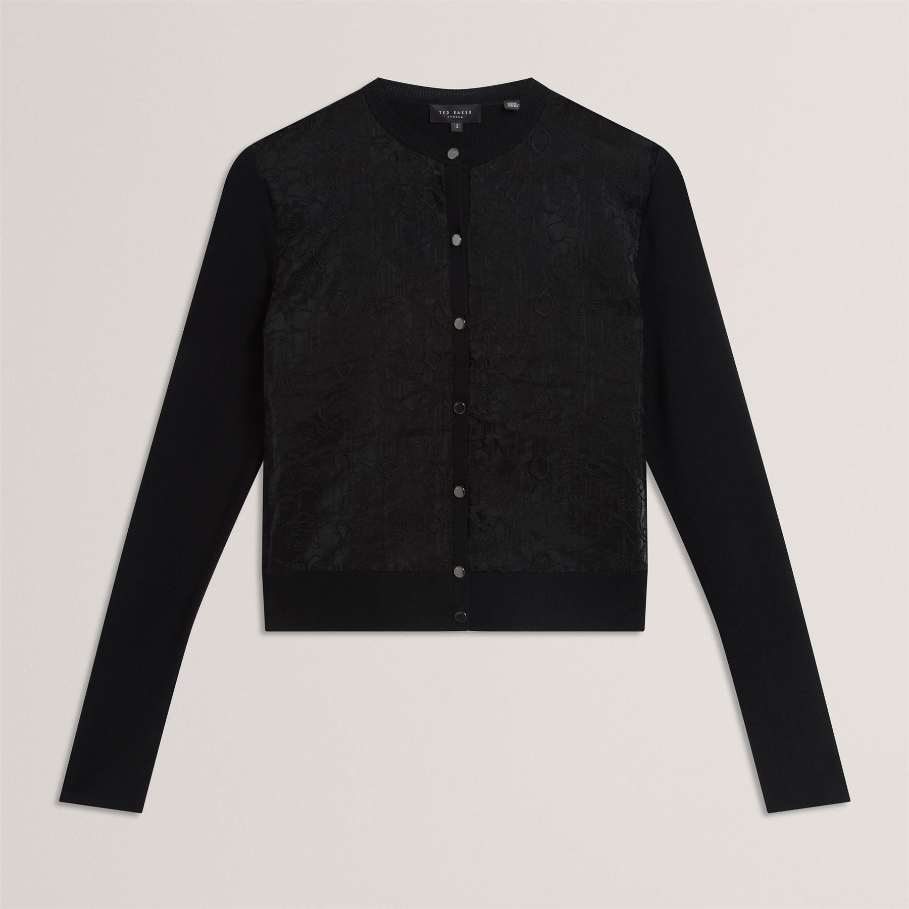 Ted Baker Lace Front Cardigan