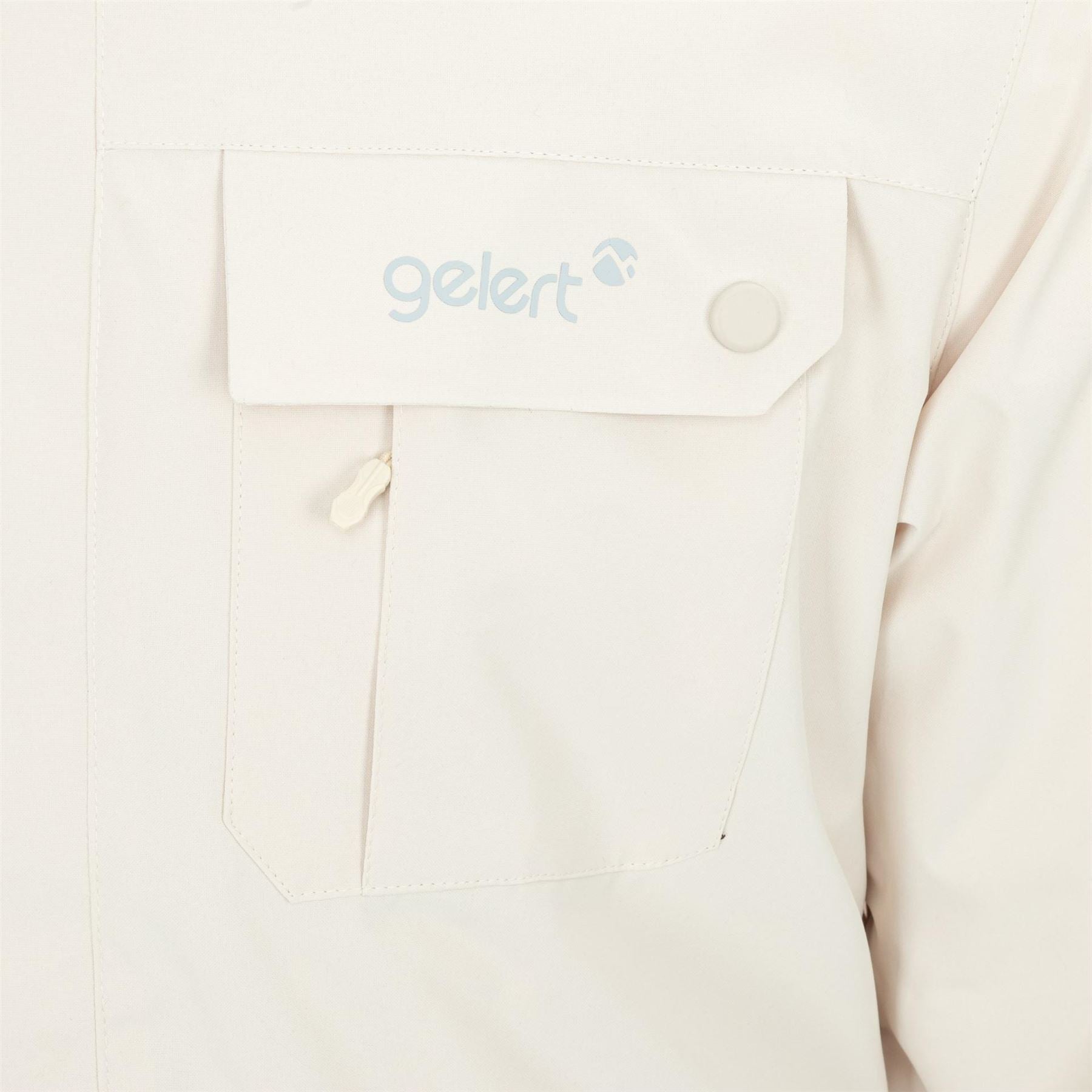 Gelert 3 in 1 Windproof Fleece Lined Detachable Hood Long Sleeve Jacket