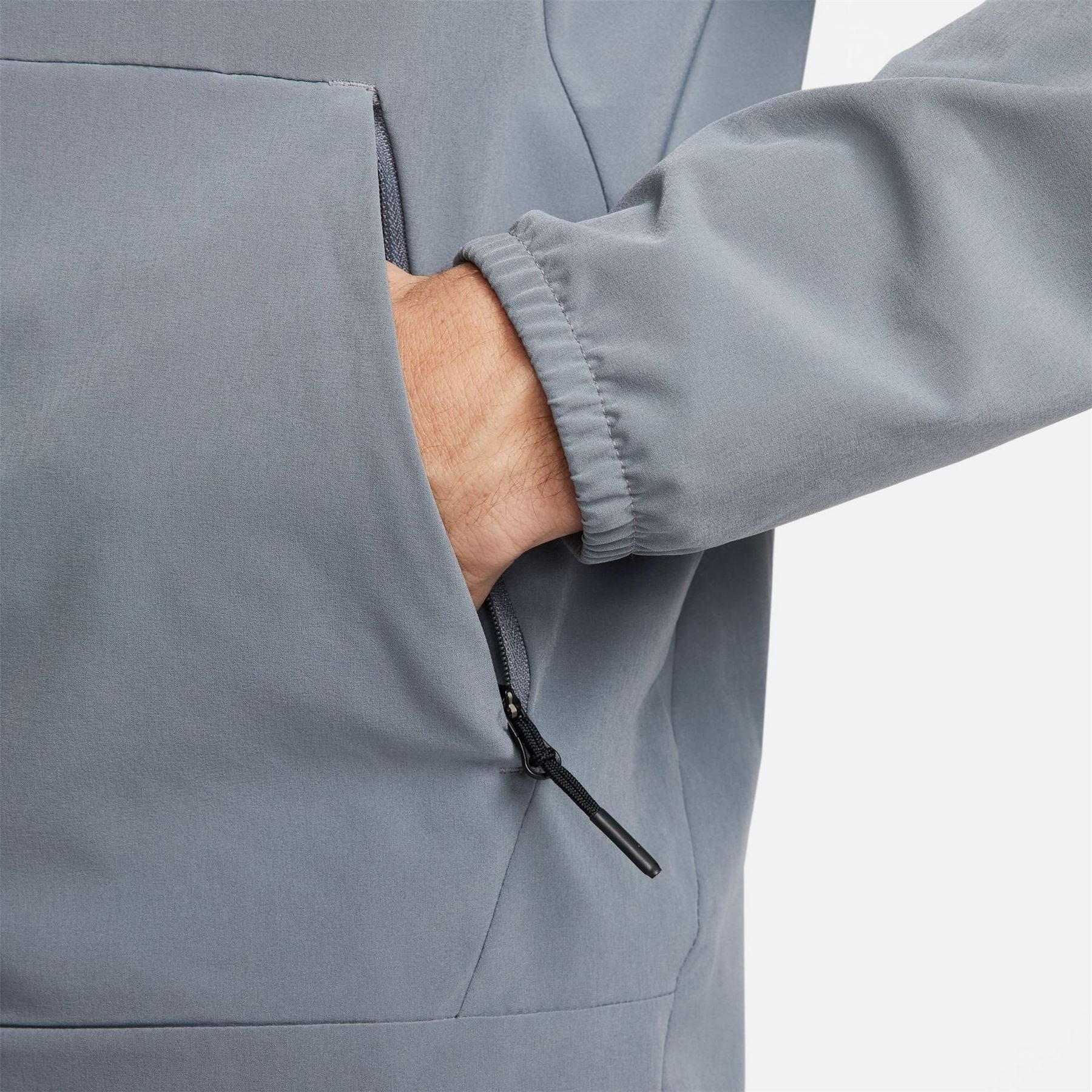 Nike Unlimited Hooded Performance Jacket with Zipped Pocket