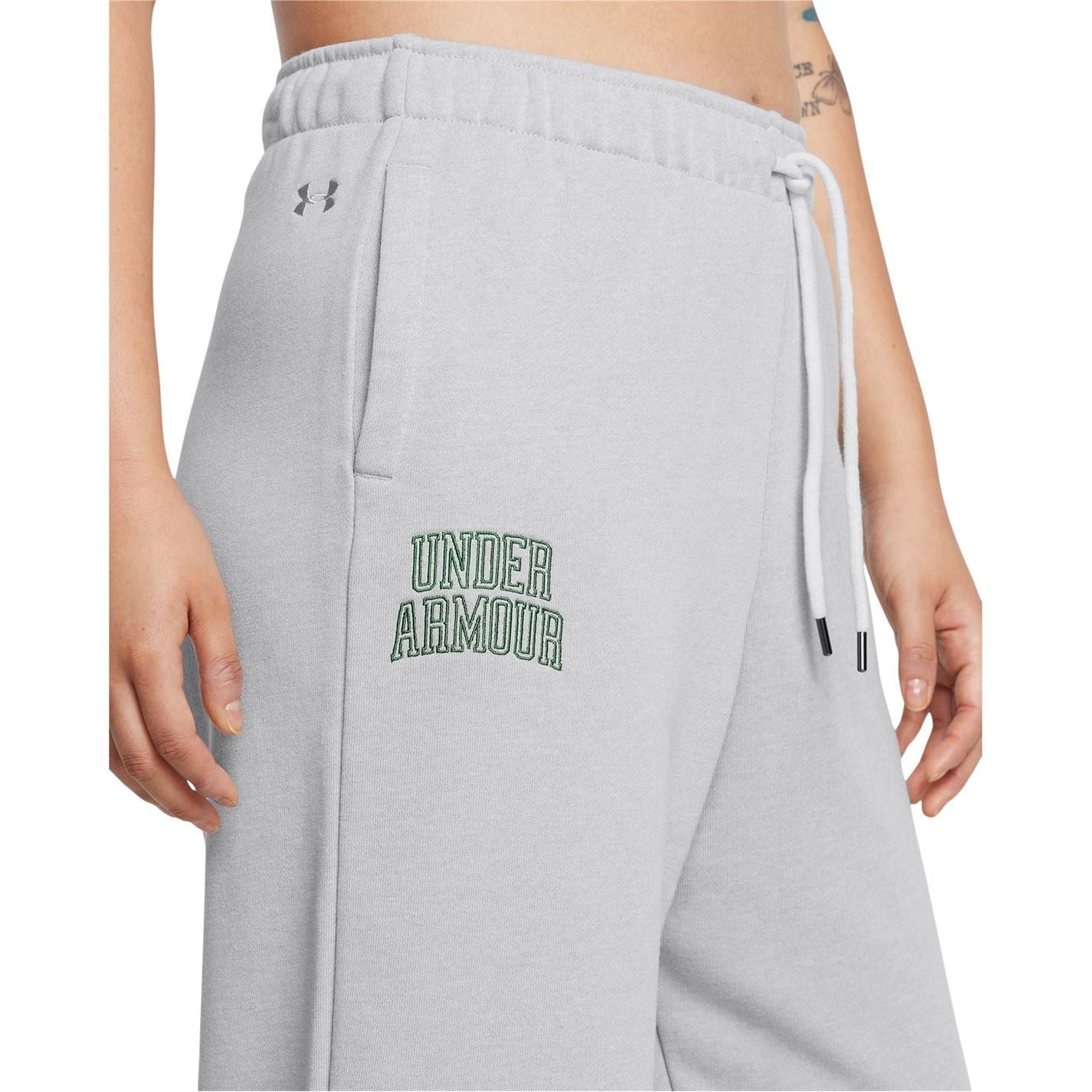 Under Armour Terry Solid Patterned Joggers