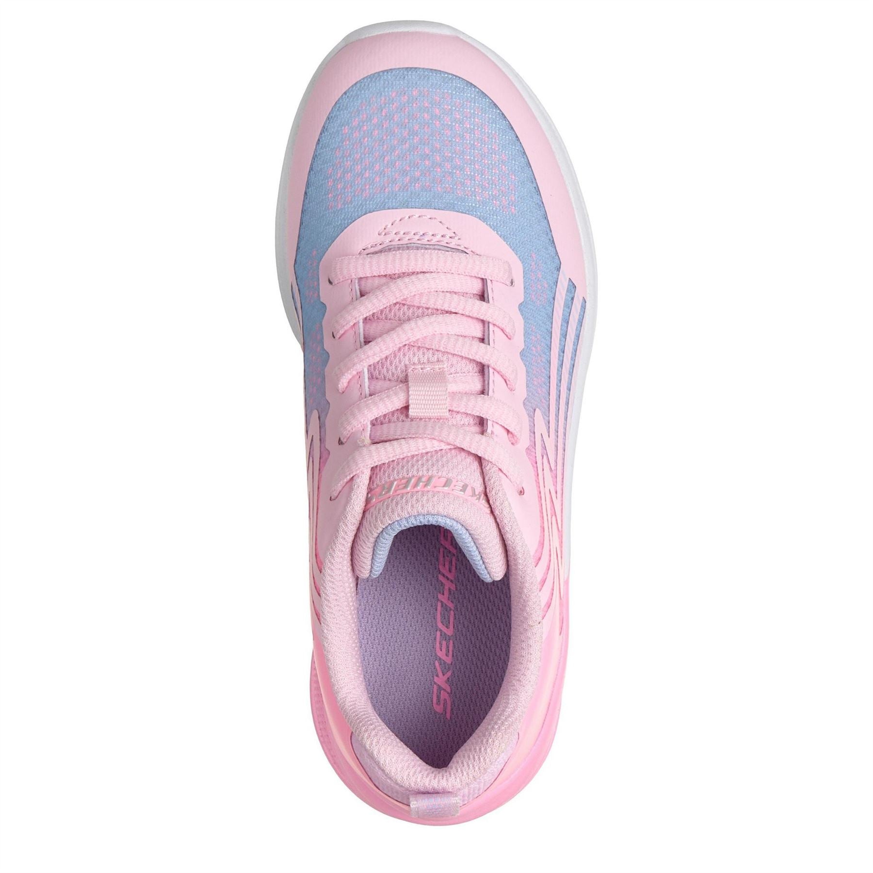 Skechers Lace Up Ombre Sneaker W Midsole Pai Runners Girls