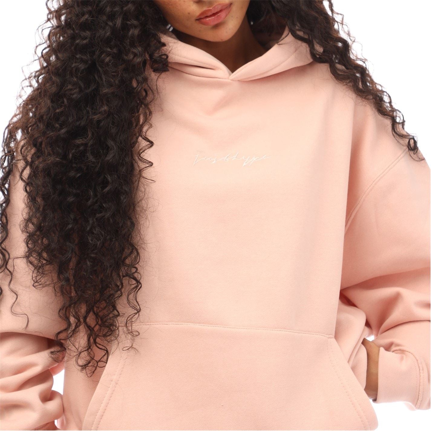 Hype Hooded Lettering Regular Fit Sweatshirt