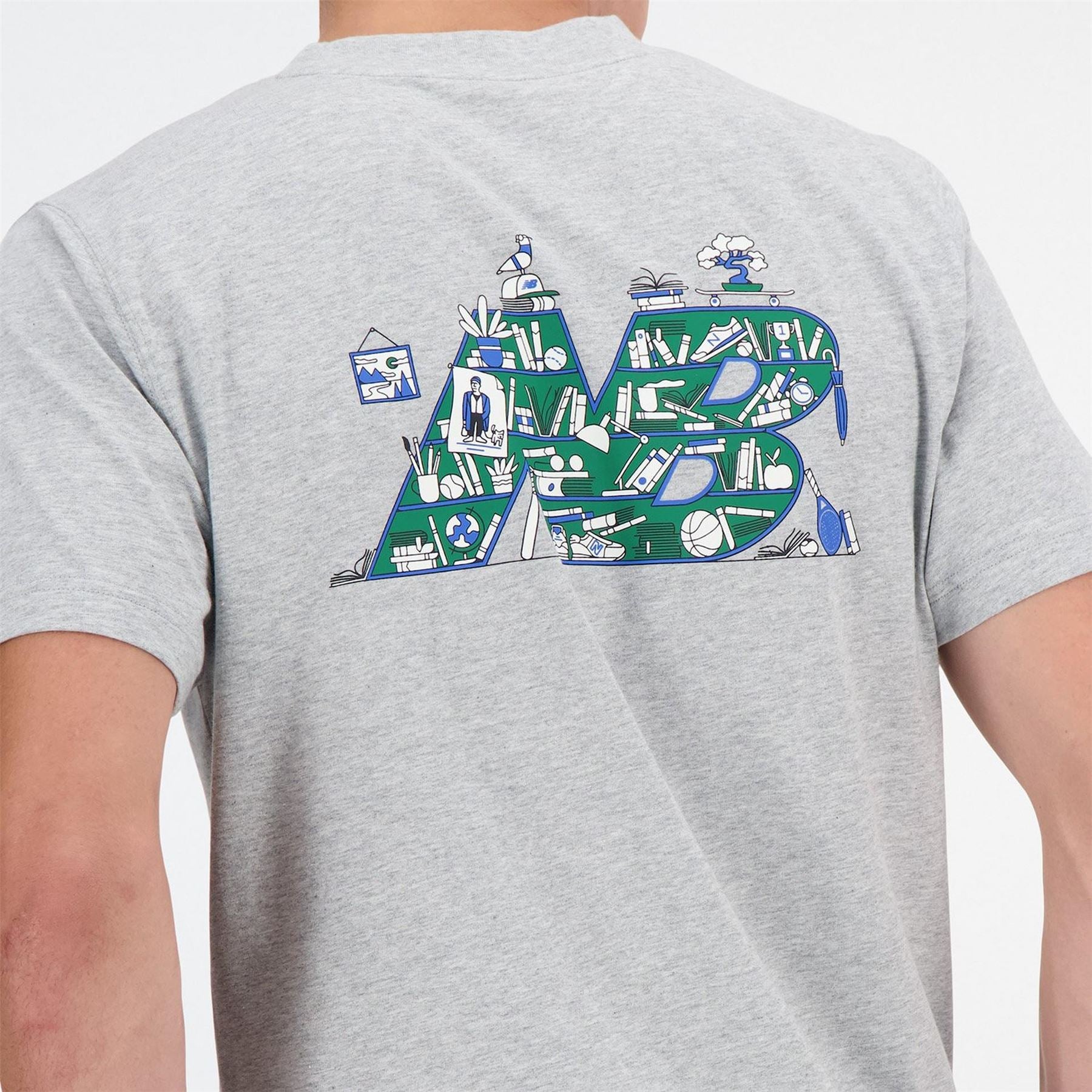 New Balance Back Print Regular Fit T-Shirt