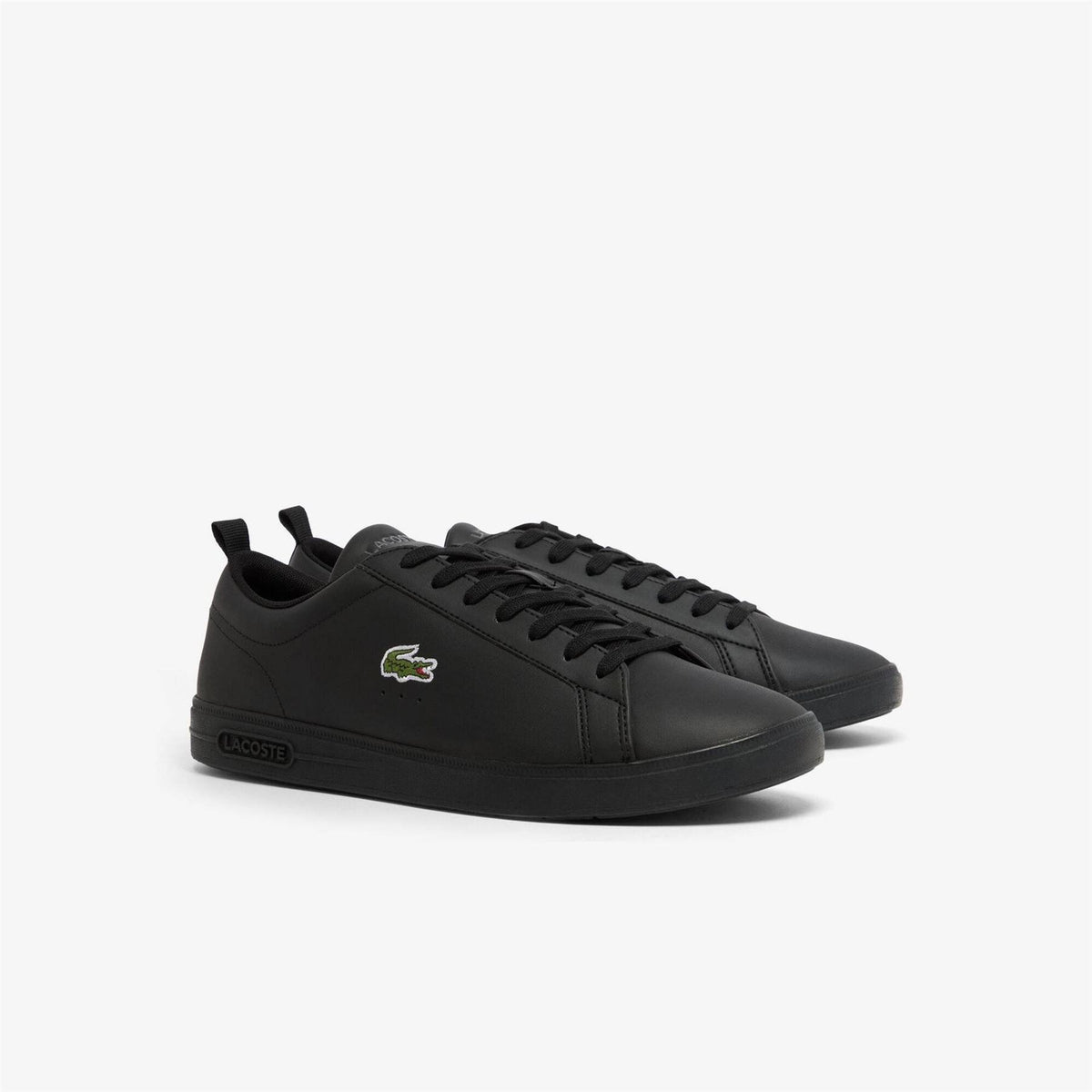 Lacoste Court Base Lace Up Low Top Trainers