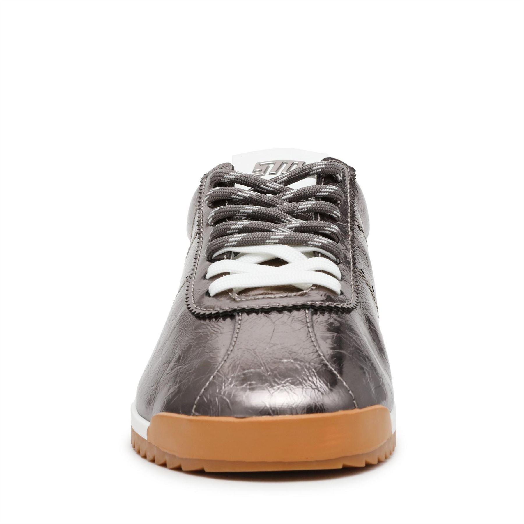 Steve Madden Mirage Low Top Metallic Lace-Up Sneakers