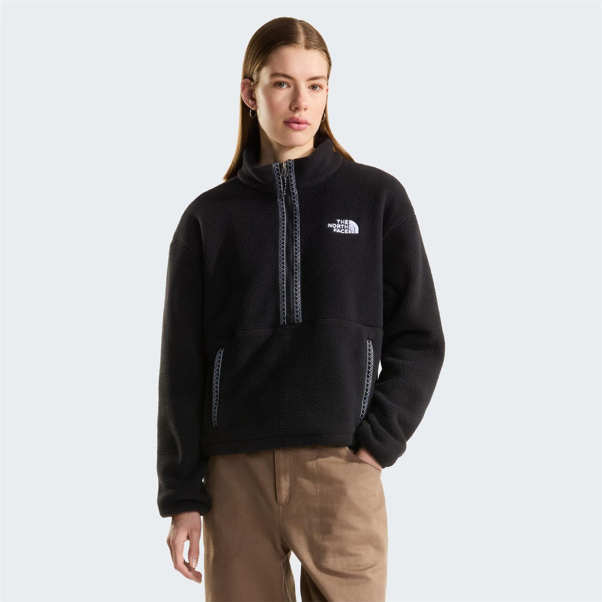 The North Face Fleeski 1 4 Zip Fleece Oversized Fit Pullover