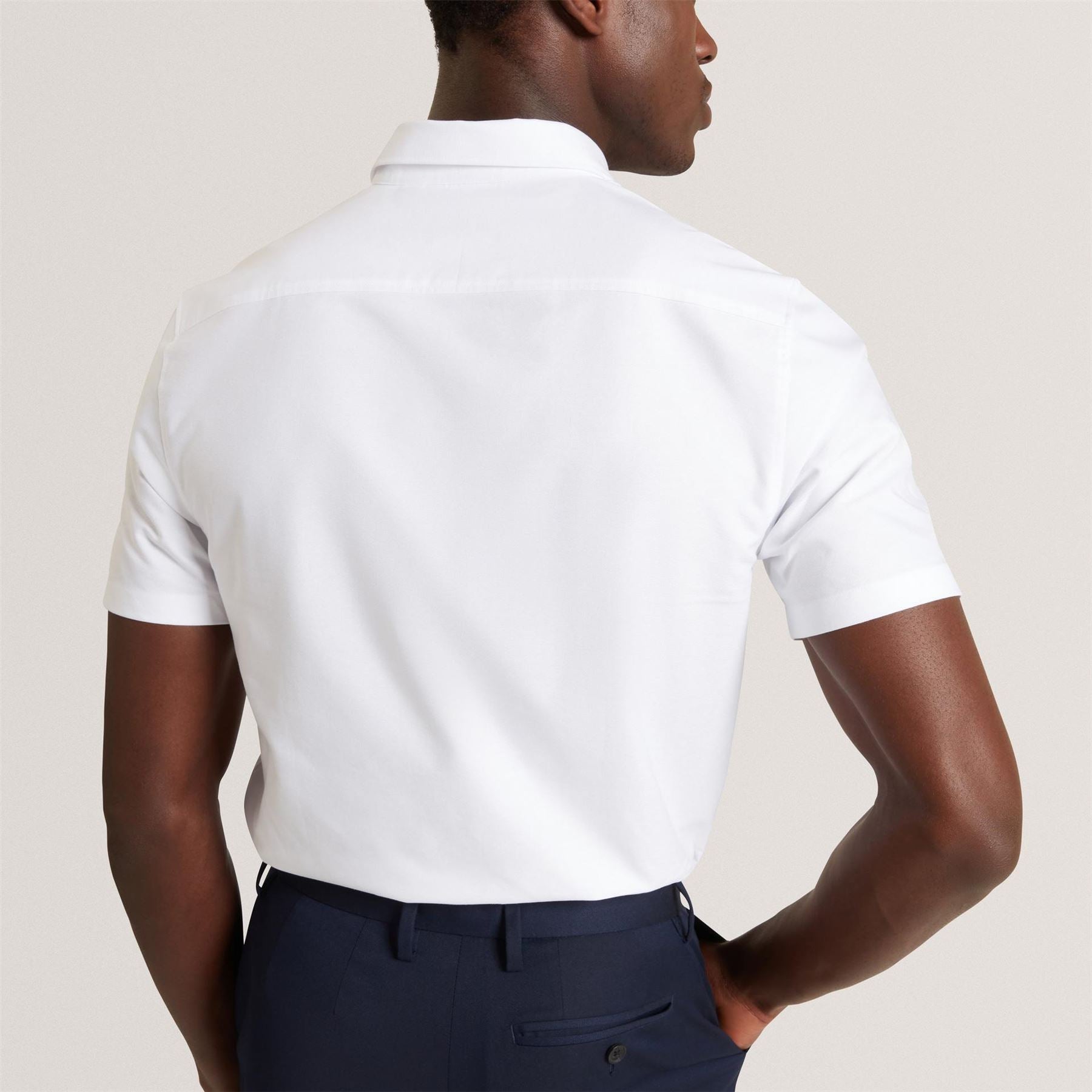 Ted Baker Baker Ss Reg Fit Oxford Shirt
