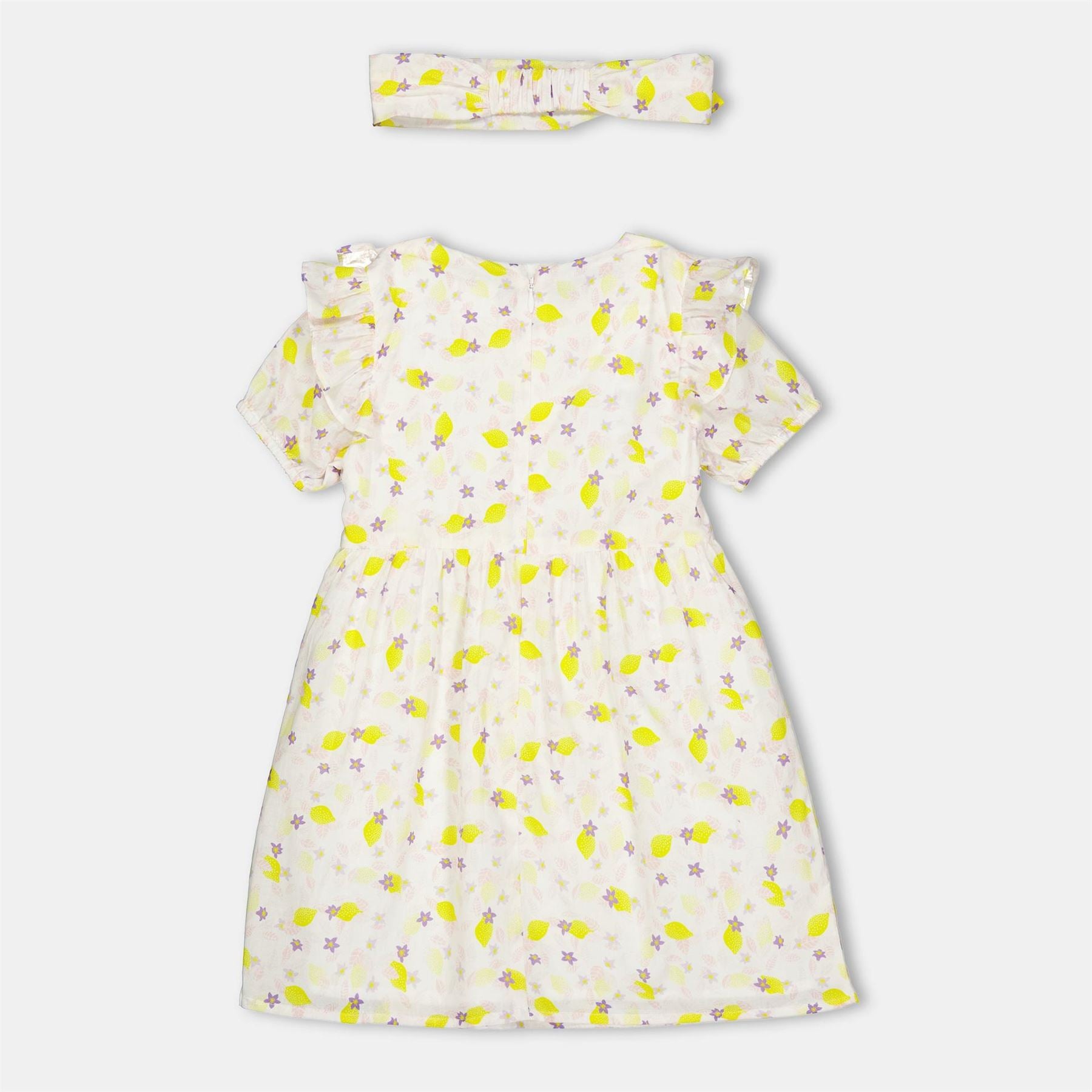 Carrement Beau Short Sleeve A-Line Dress and headband Set