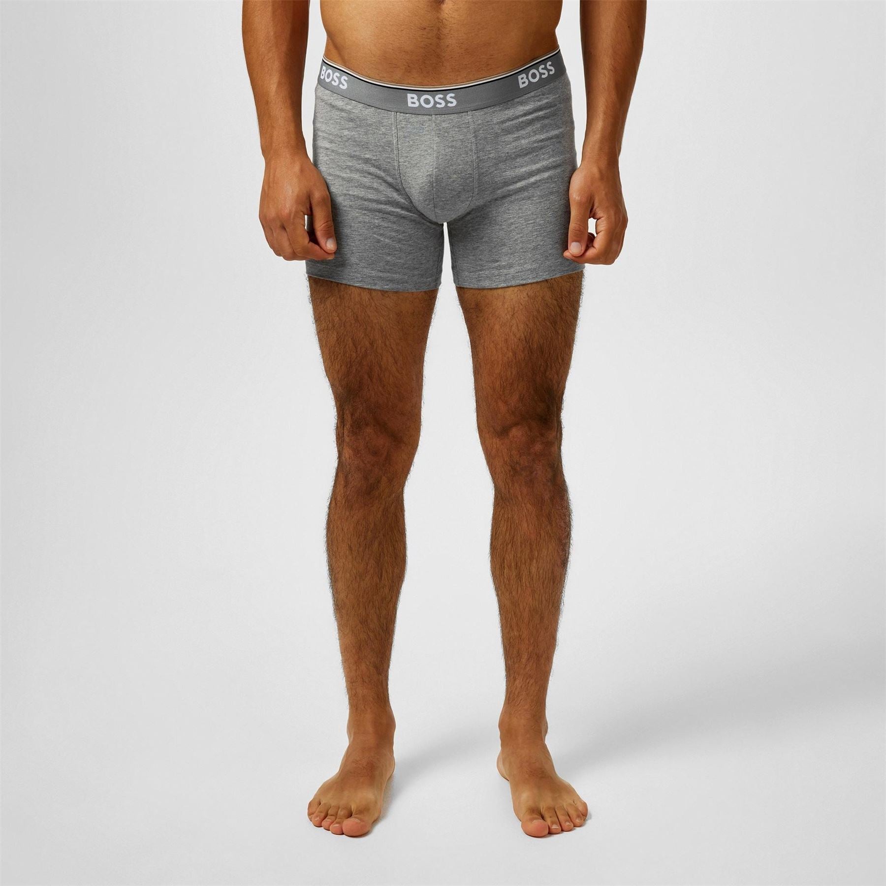 Boss Bodywear 3 Pack Boxer Briefs with Logo Detail