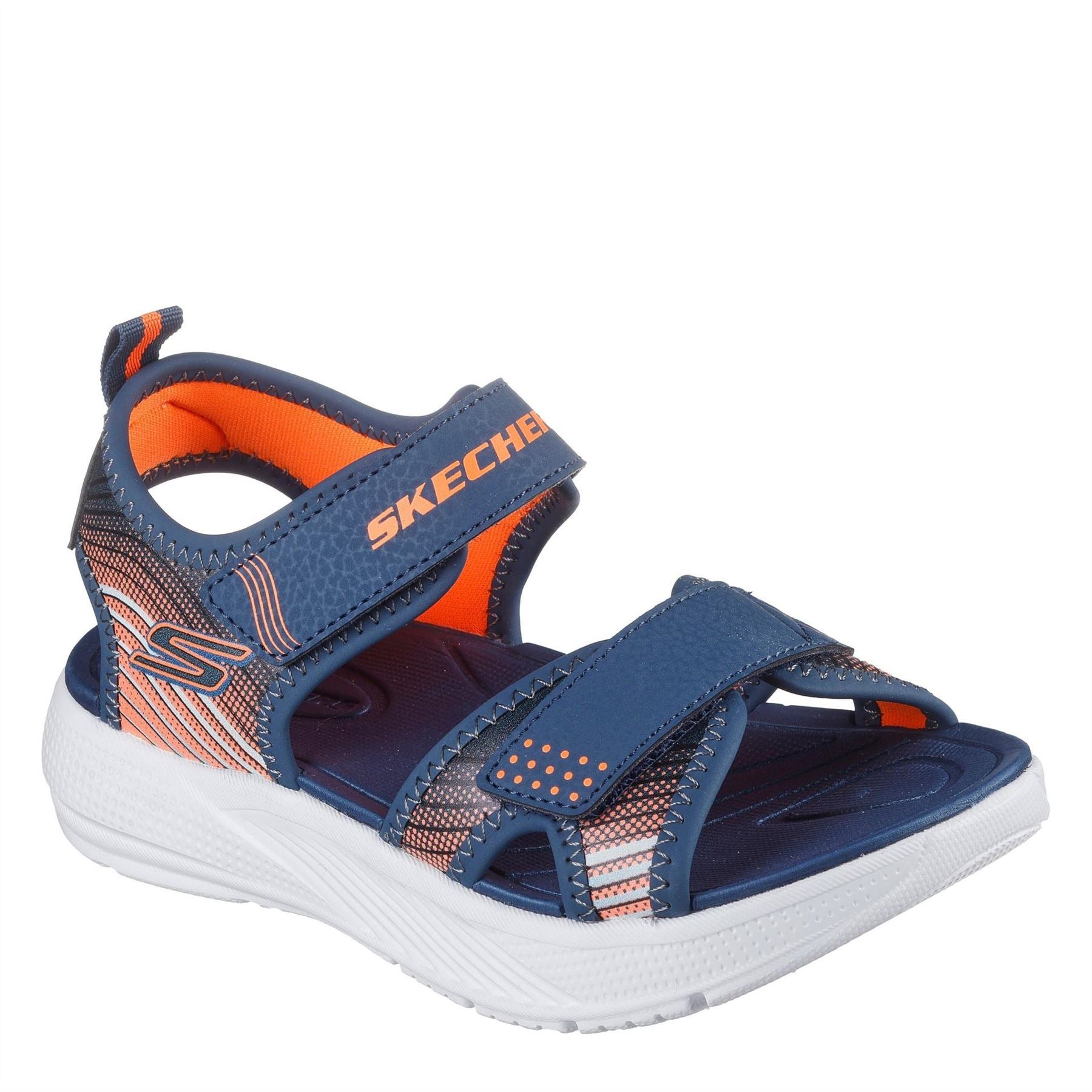Skechers Sandal W Linear Details Flat Sandals Boys