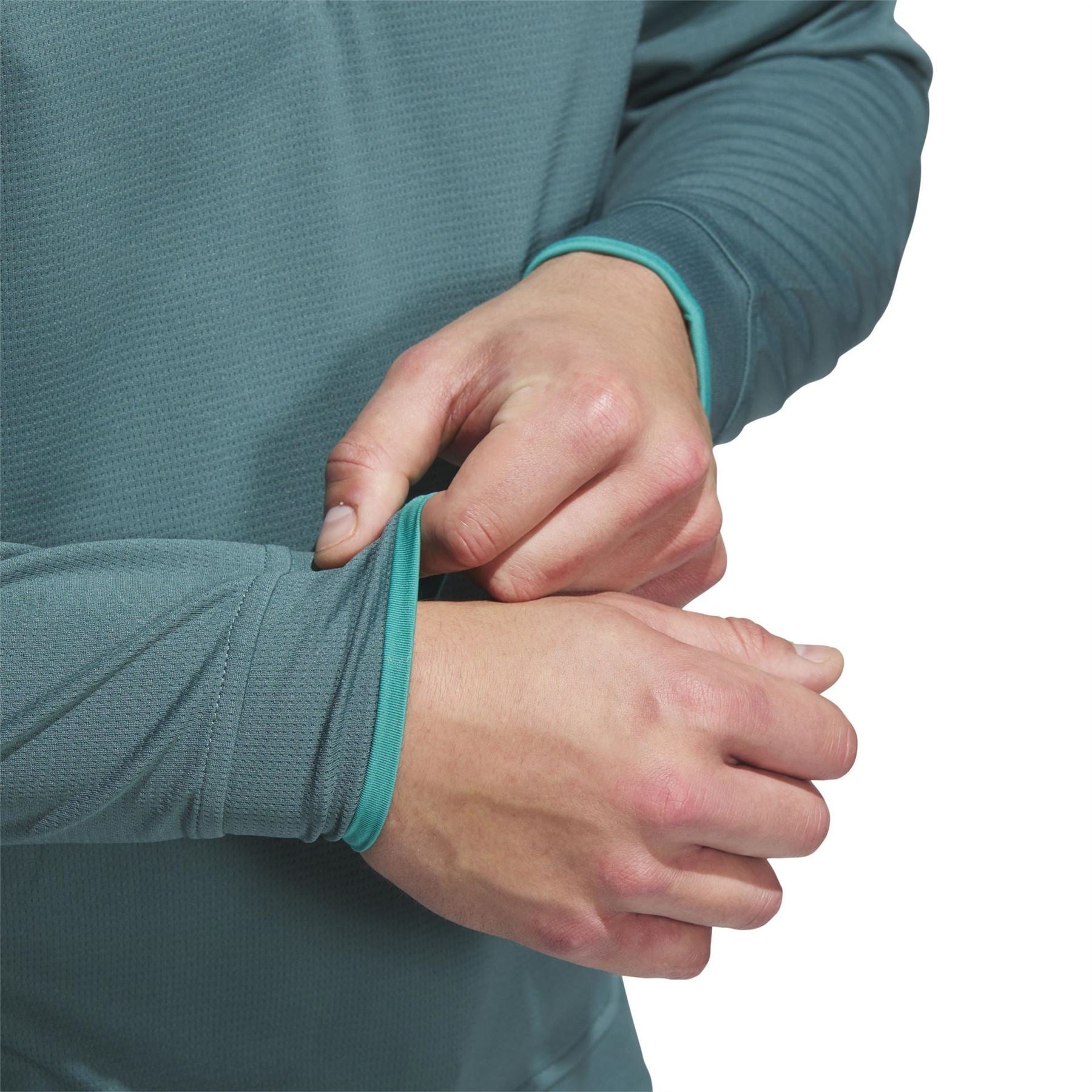 adidas Core Zip Neck Long Sleeve Sweatshirt