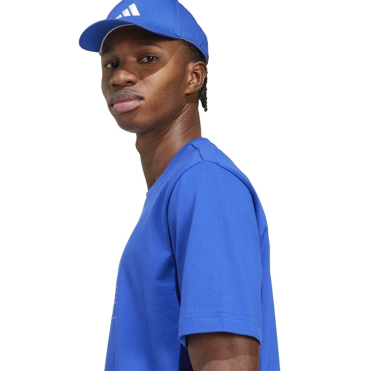 adidas Mens Essentials Single Jersey Logo T-Shirt