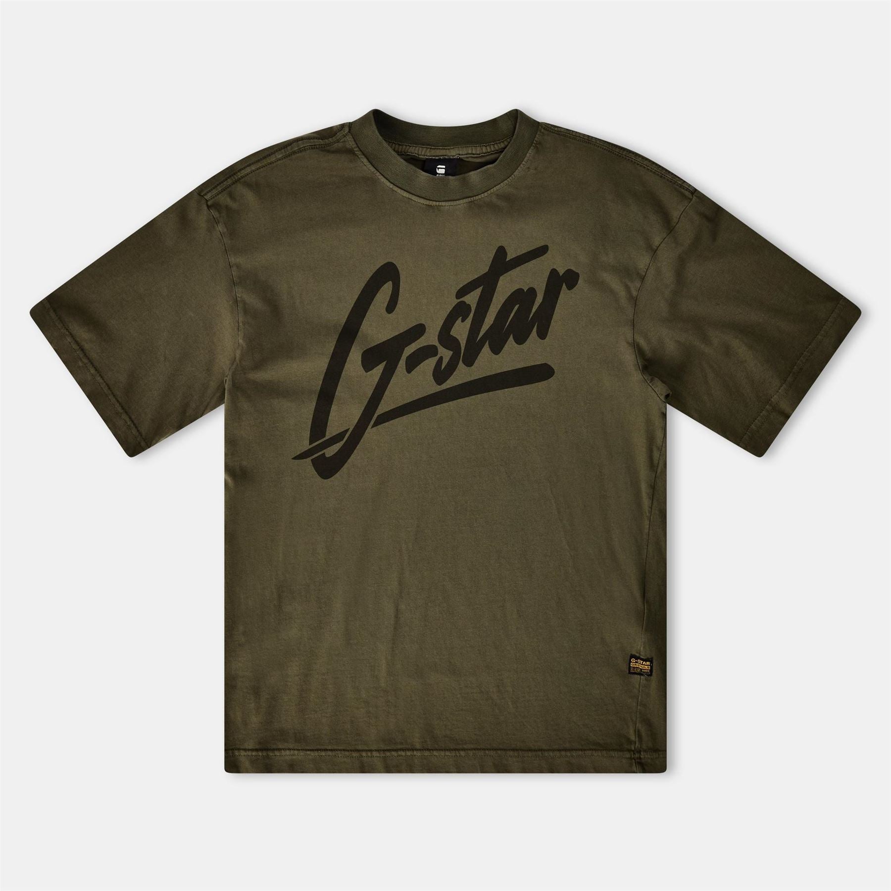 G Star Oversize Crew Neck Drop Shoulder Boyfriend T-Shirt