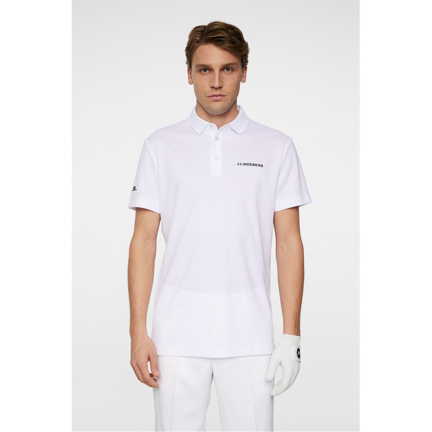 J Lindeberg Golf Bridge Regular Fit Polo Shirt