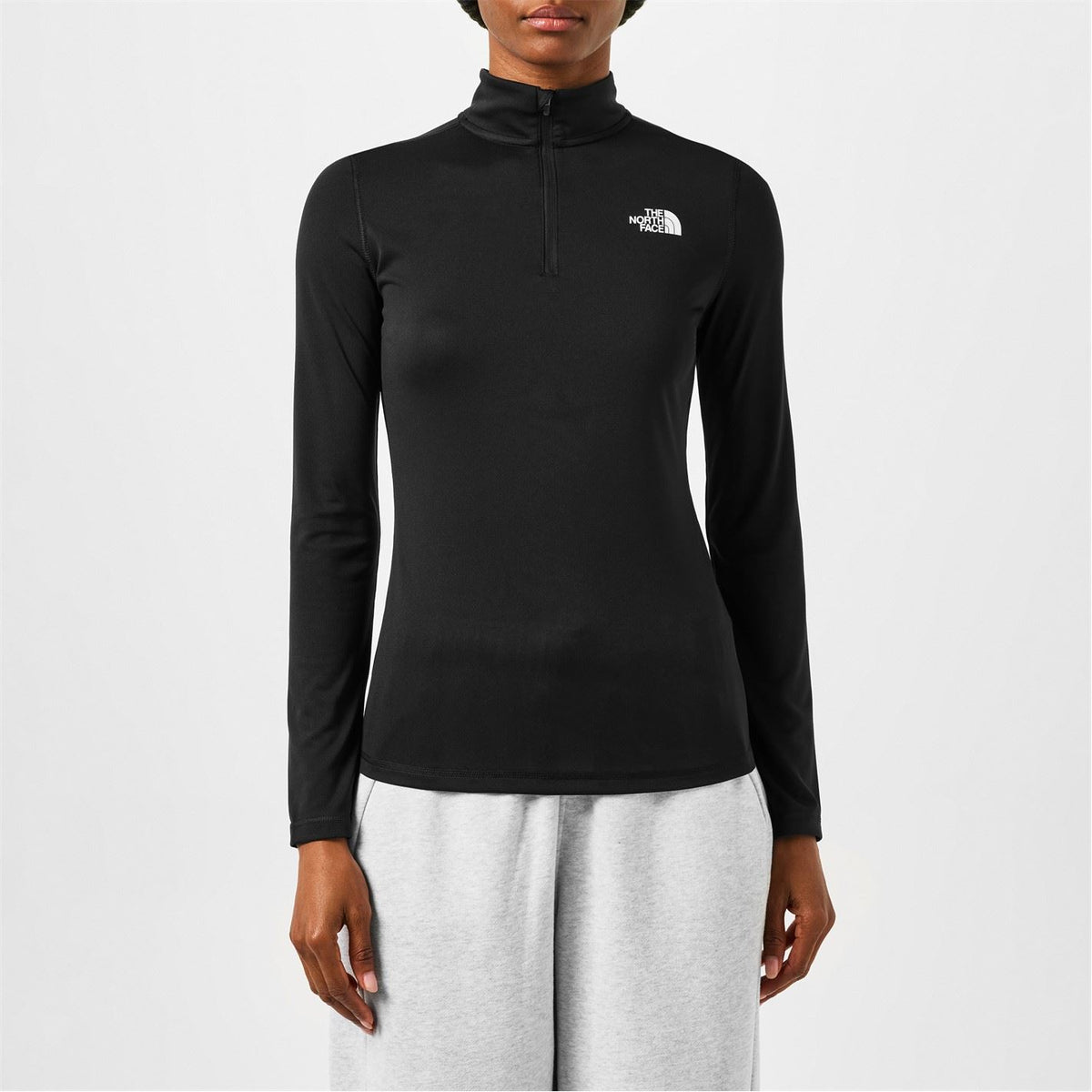 The North Face Womens Quarter Zip Long Sleeve Top