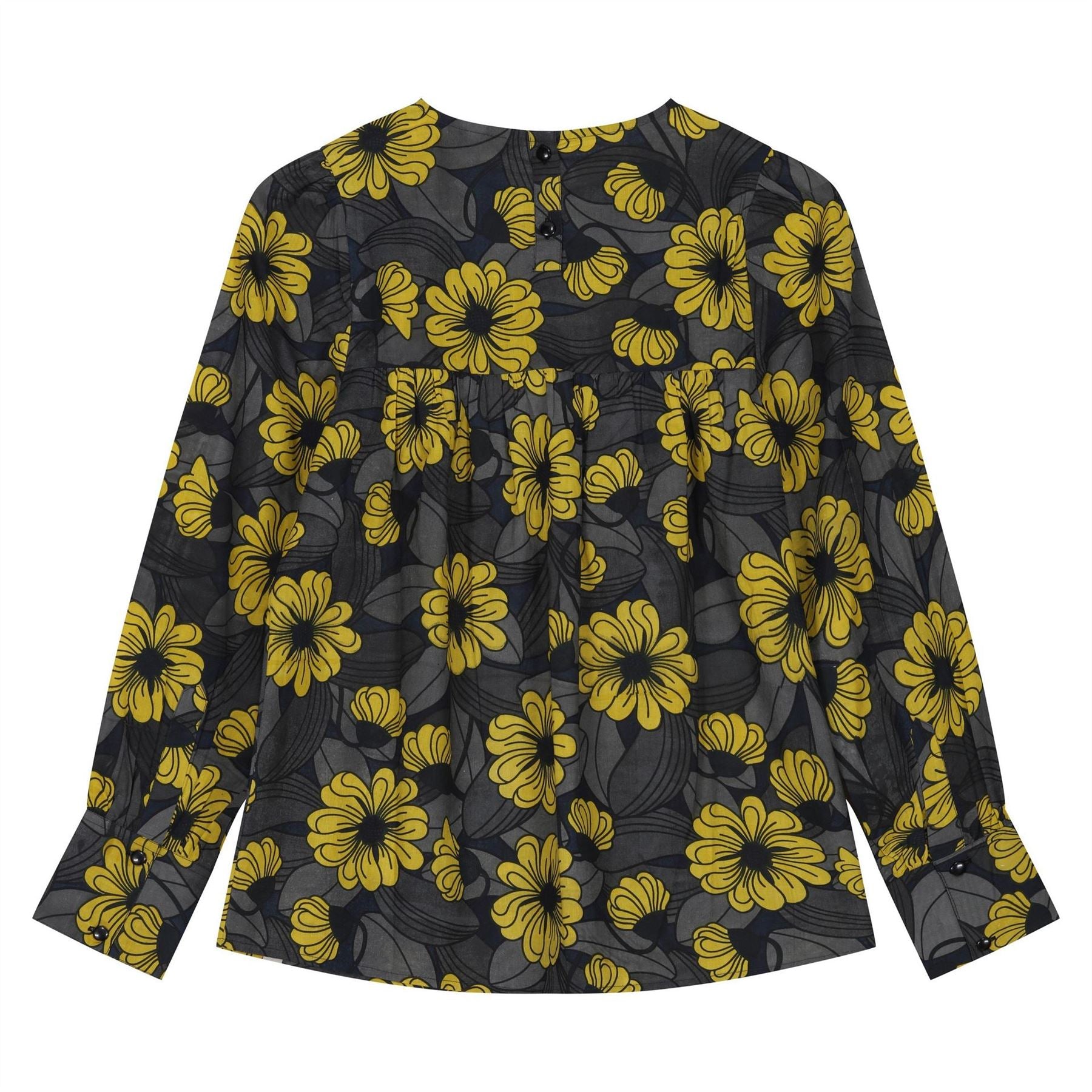 Regatta Orla Relaxed Fit Keyhole Neck Balloon Sleeve Blouse