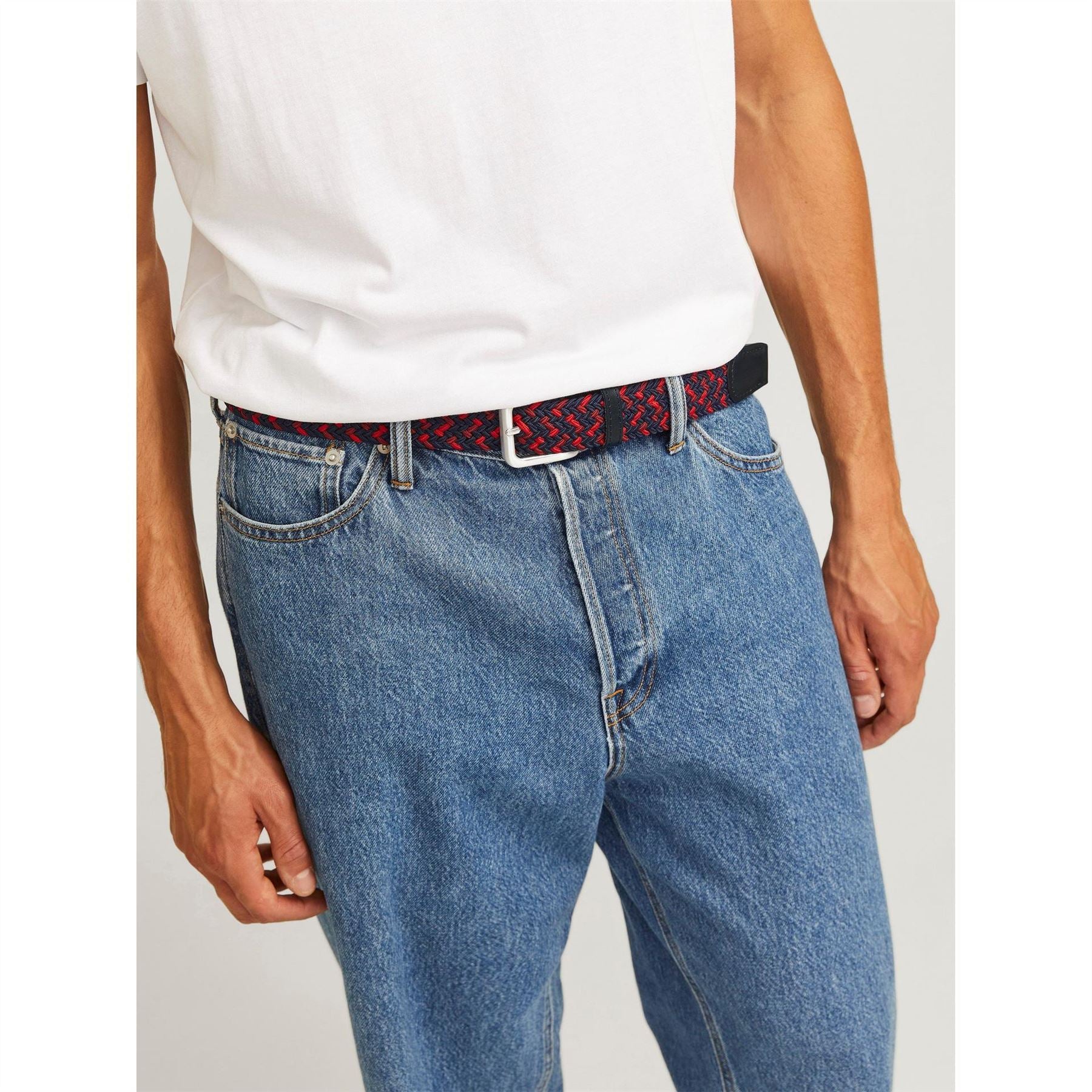Jack and Jones Jj Woven Fabric Belt