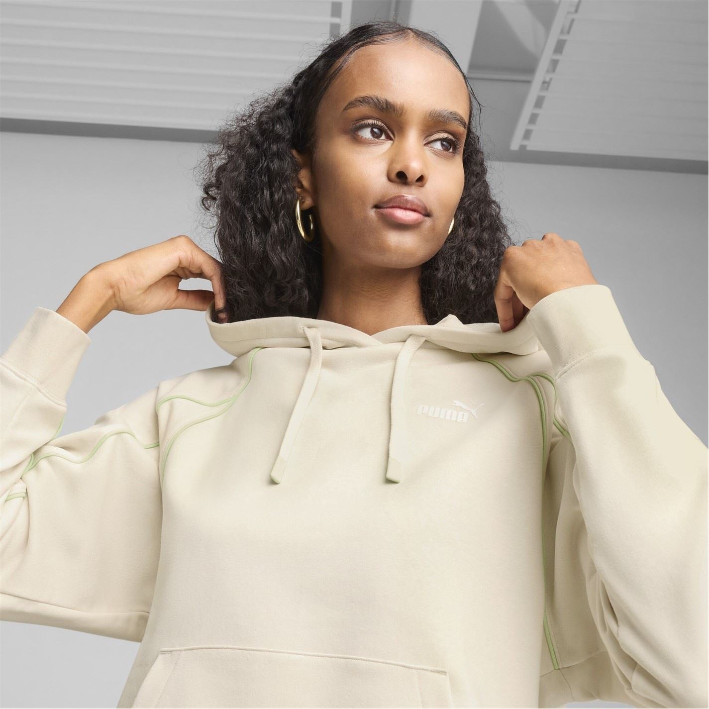 Puma Hooded Regular Fit Long Sleeve Sweatshirt