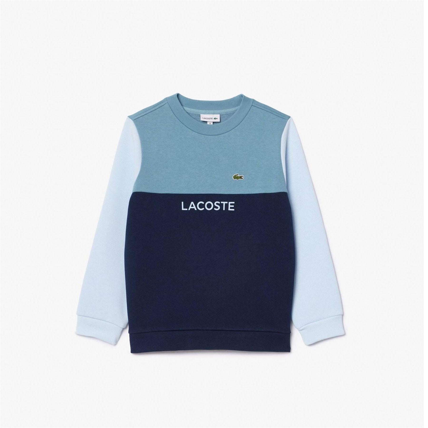 Lacoste Children's Regular Fit Crew Neck Long Sleeve Sweater