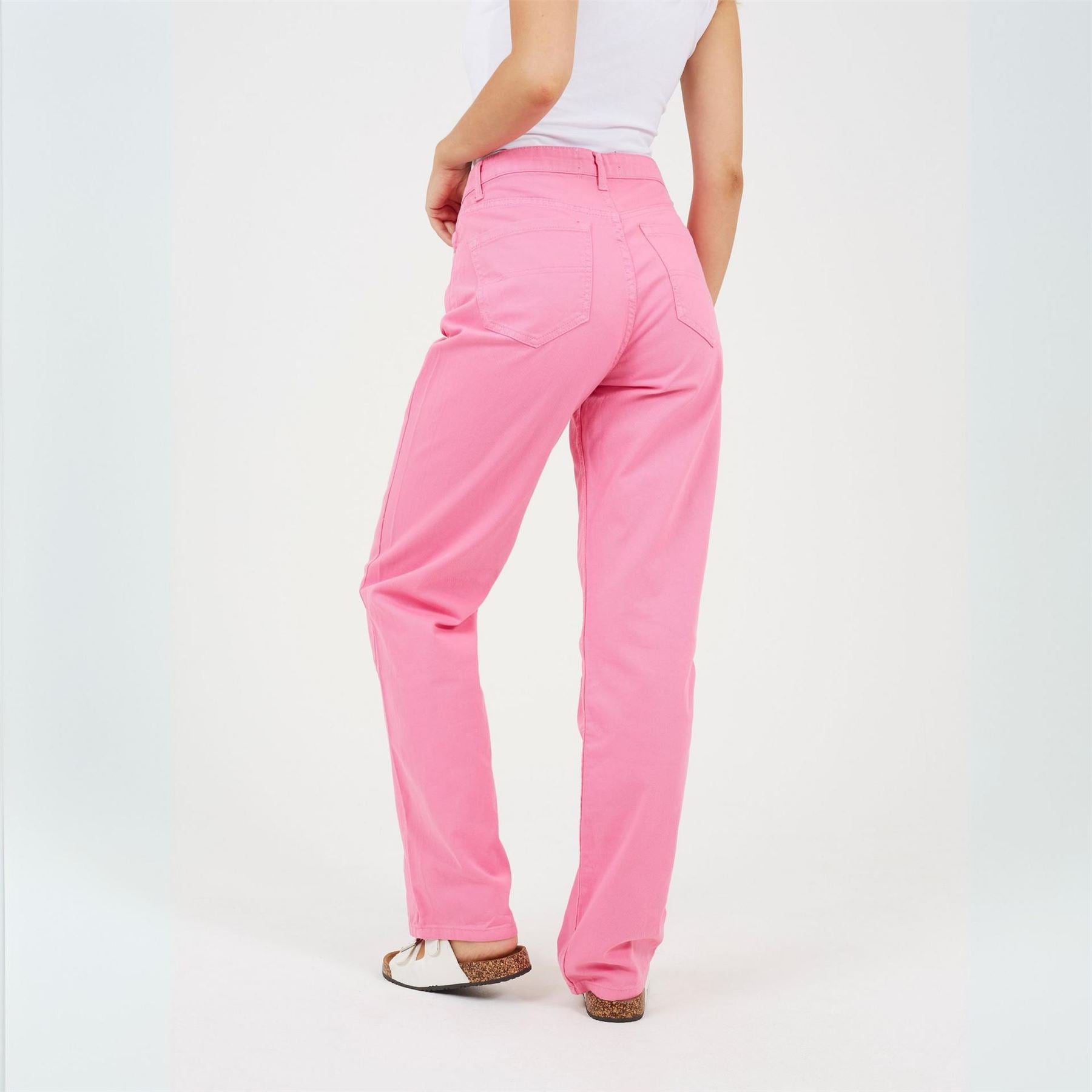 Brave Soul Para High Rise Straight Leg Jeans