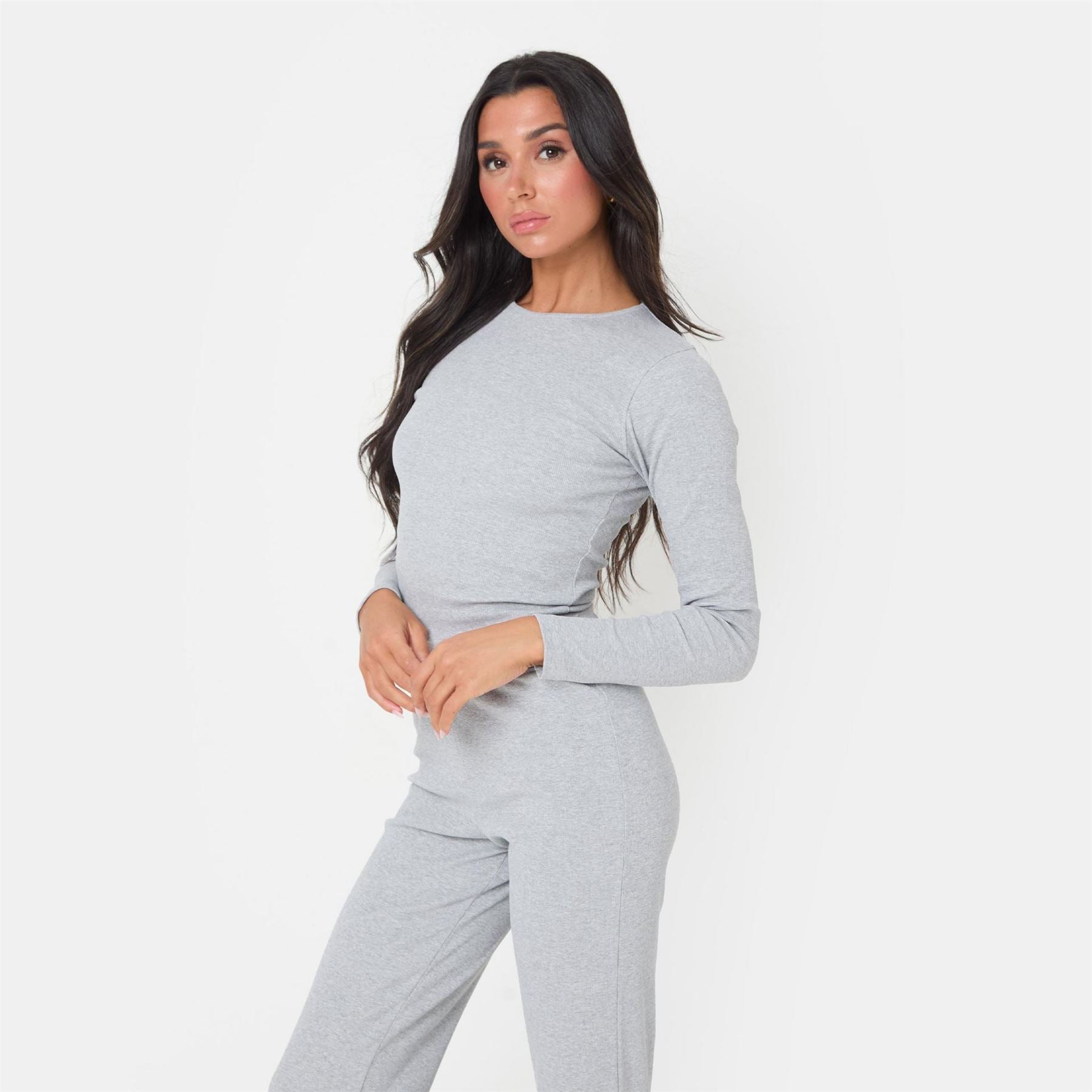 I Saw It First Rib Long Sleeve Top