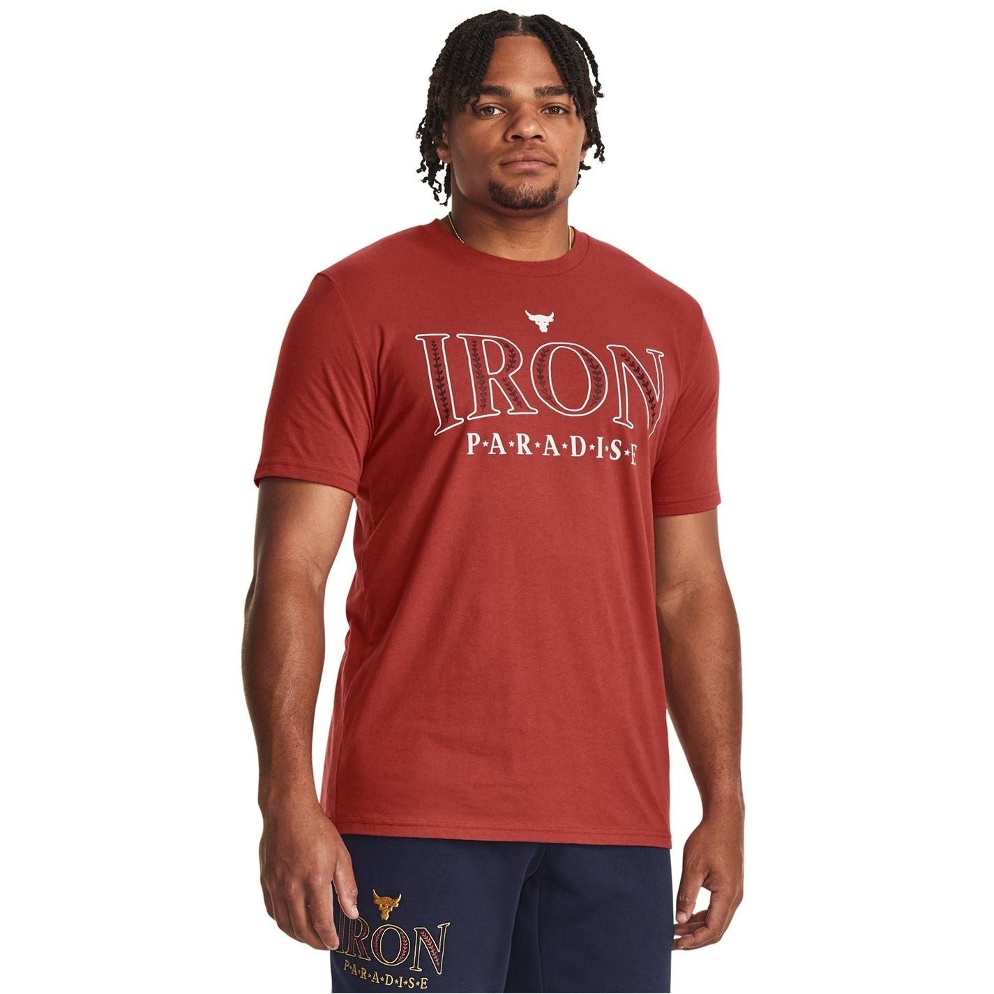 Under Armour Mens Project Rock Paradise T-Shirt
