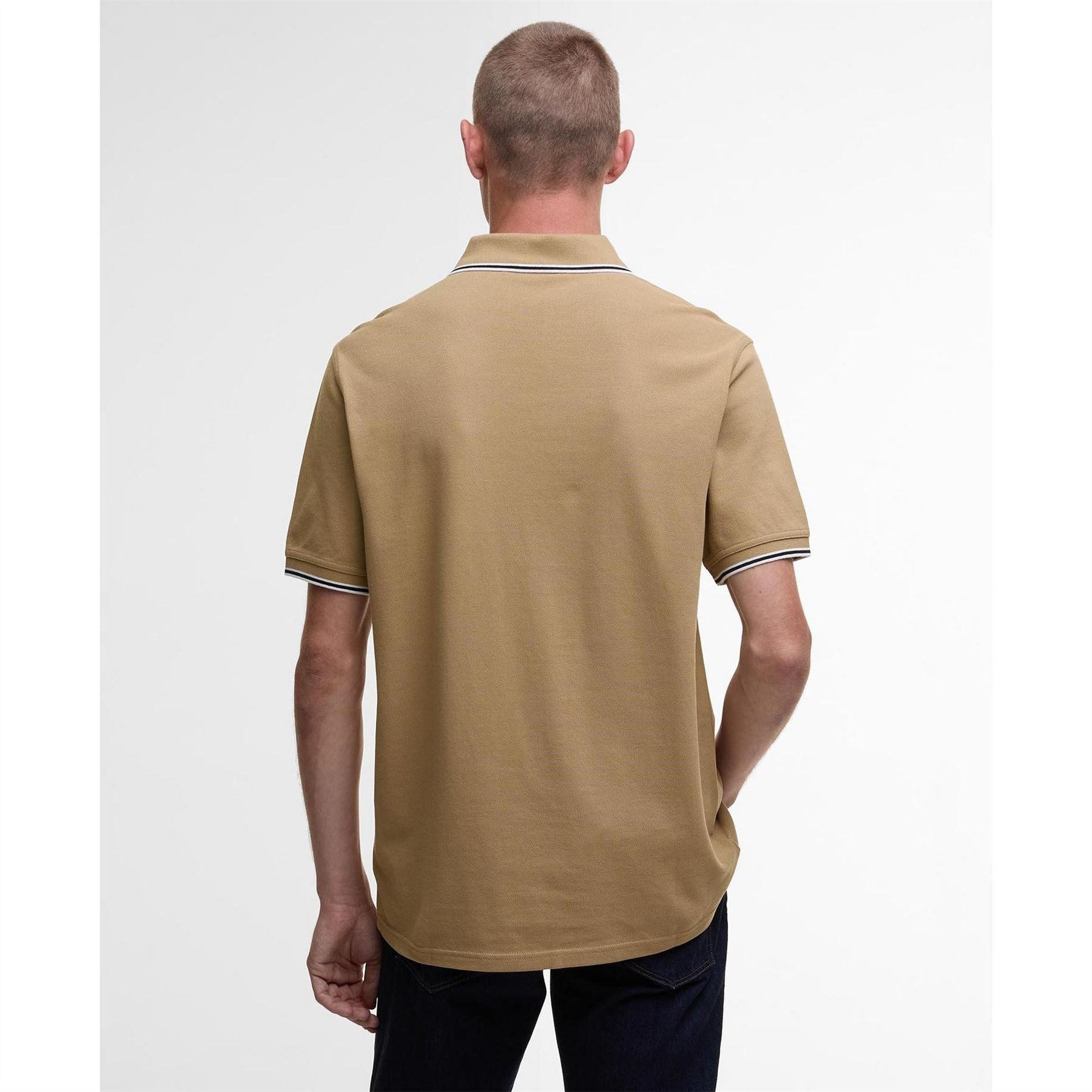 Barbour International Tipped Short Sleeve Polo Shirt