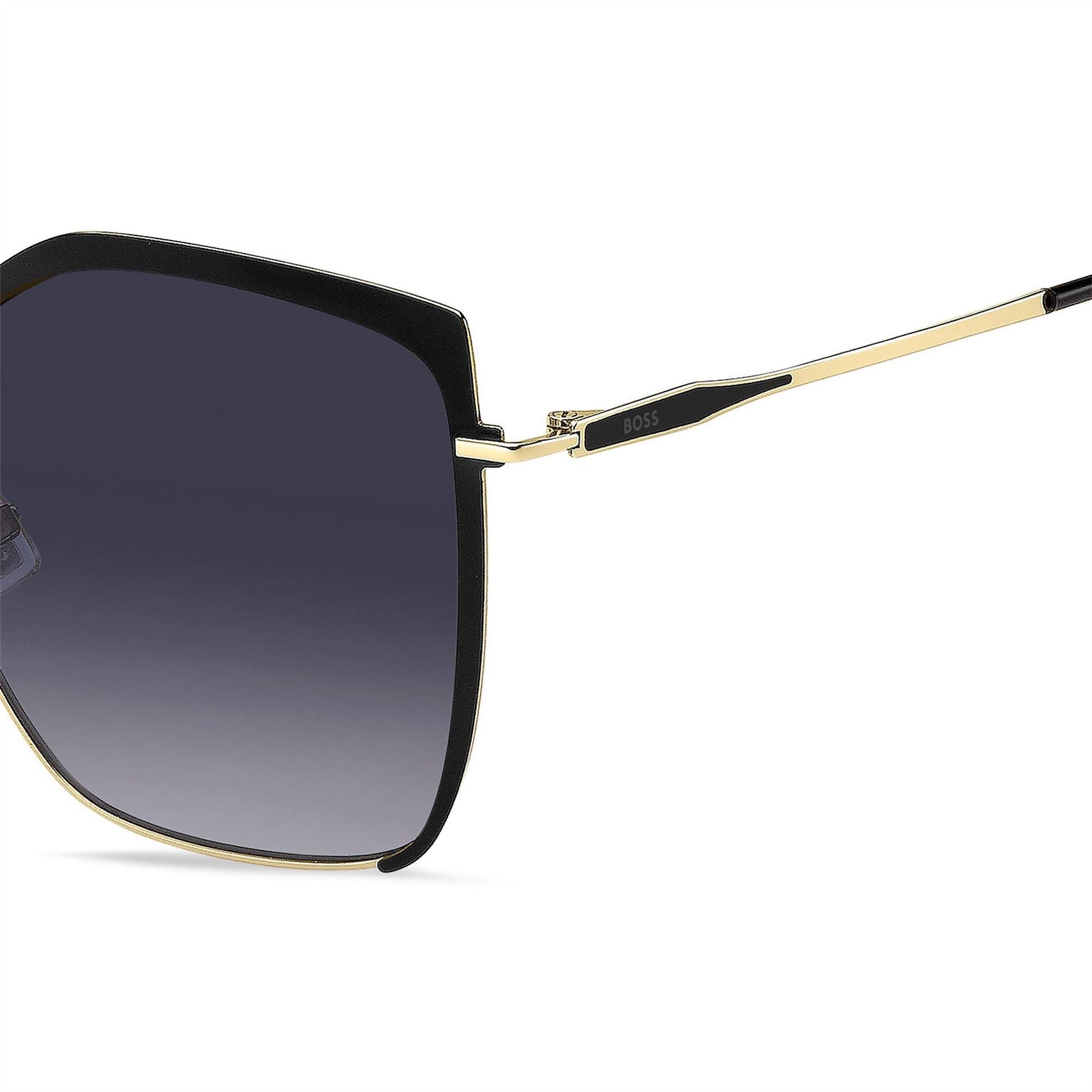 Boss Rectangular Round Sunglasses
