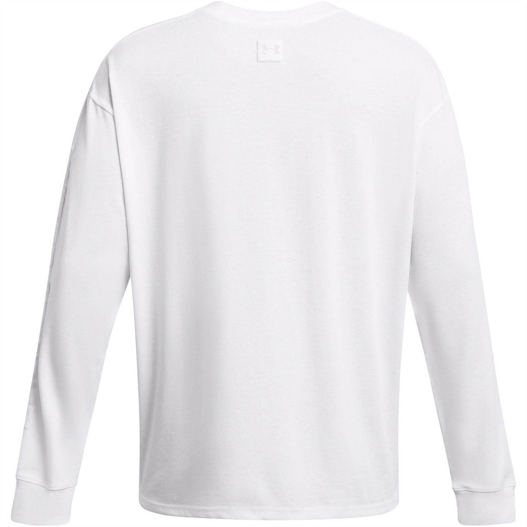 Under Armour Embossed Logo Crew Neck Long Sleeve Jersey T-Shirt