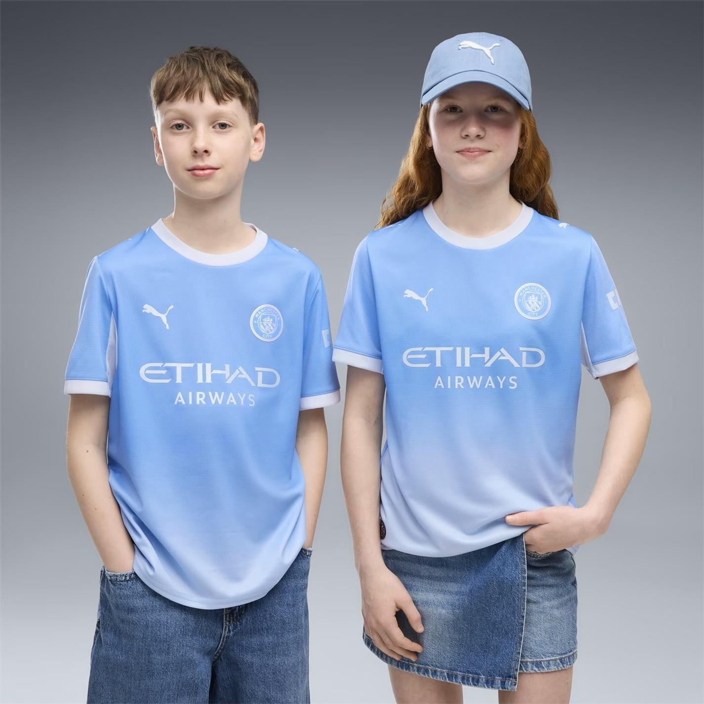 Puma City Home Shirt 2026 27 Juniors