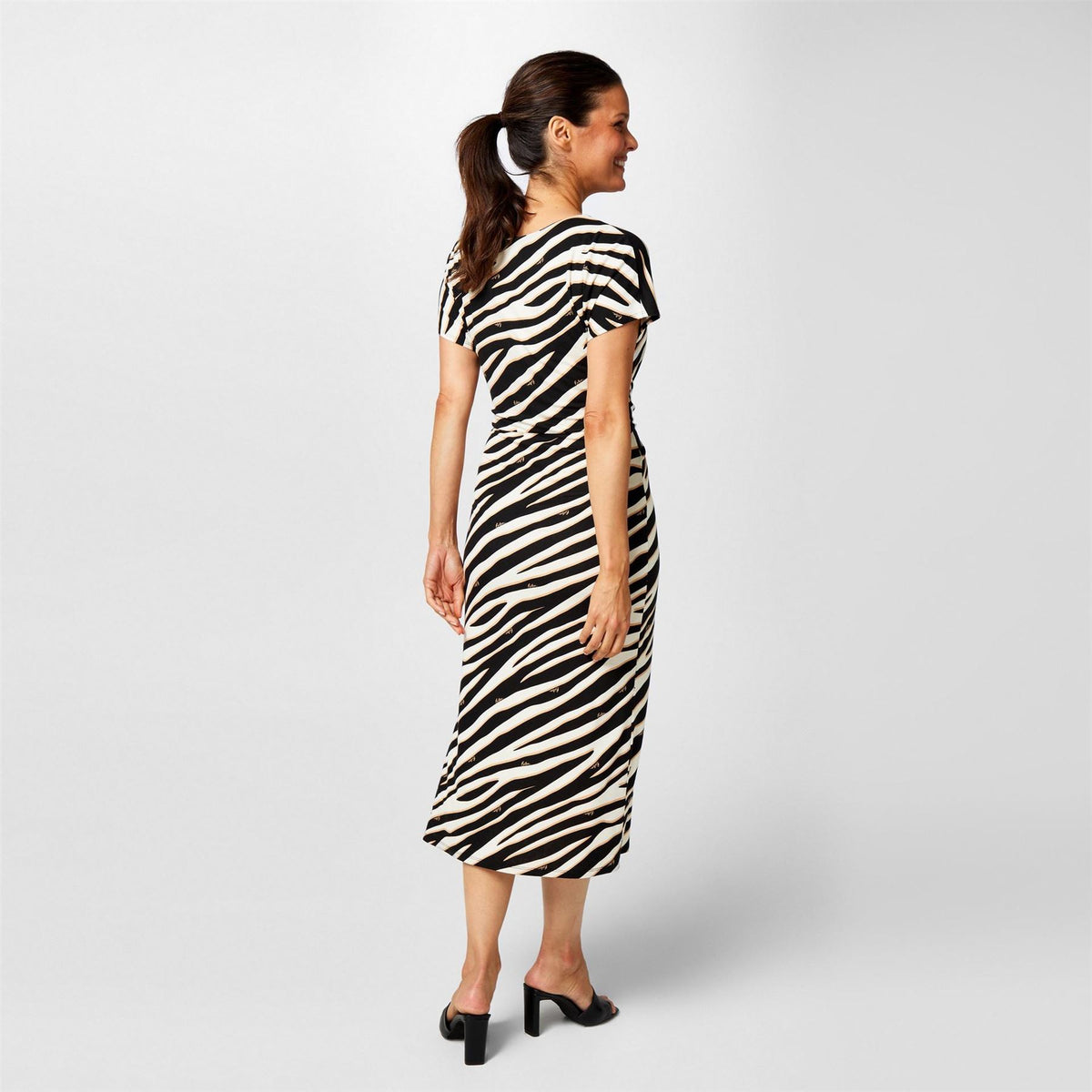 Biba Tie Front Jersey Dress