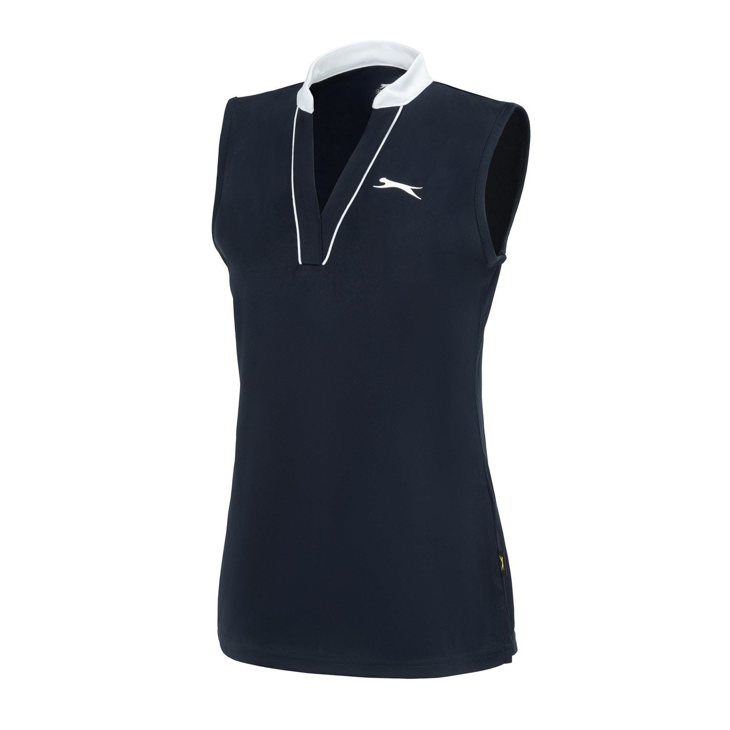 Slazenger Womens Sleeveless Polo Shirt