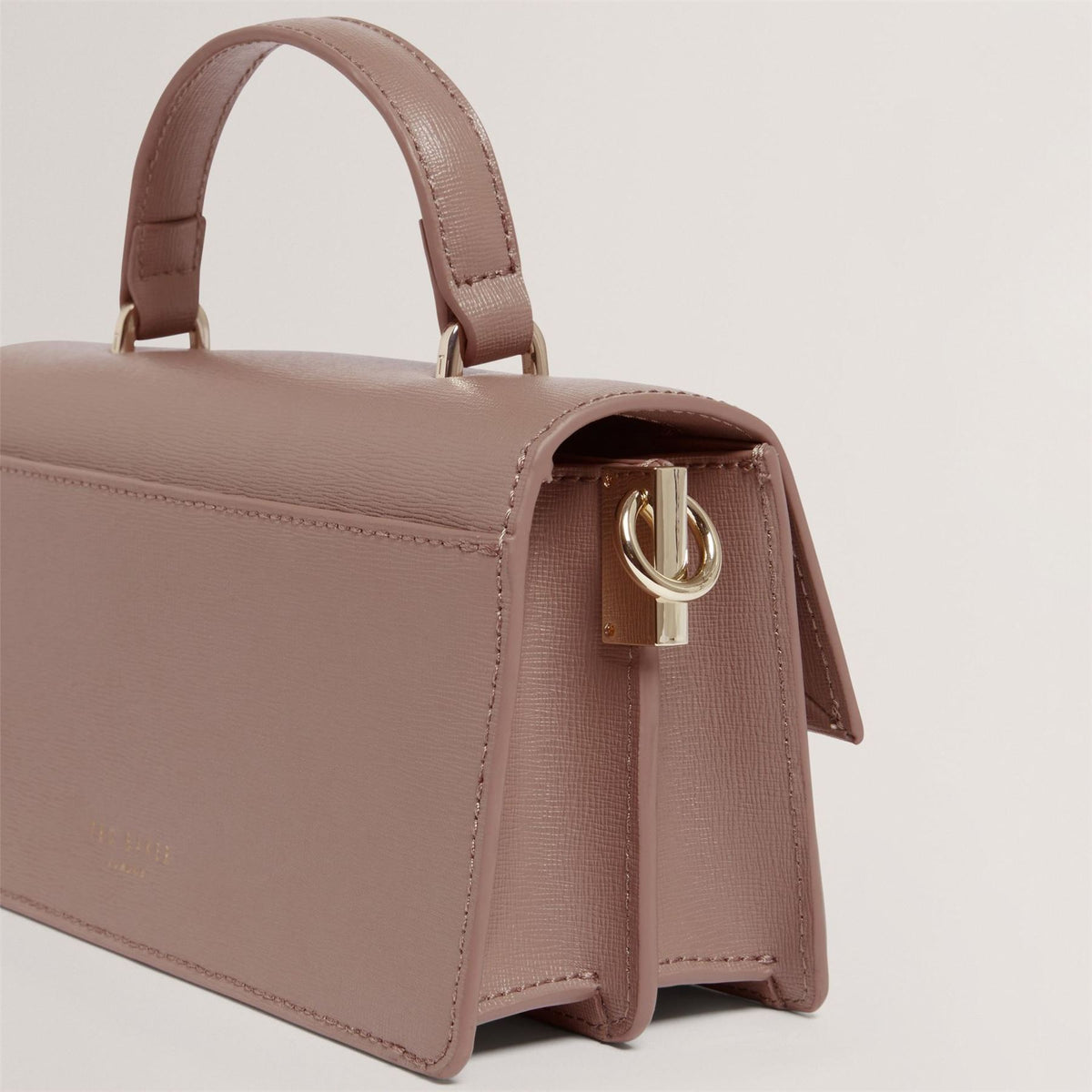Ted Baker Bar Detail Wide Leather Crossbodyody Bag
