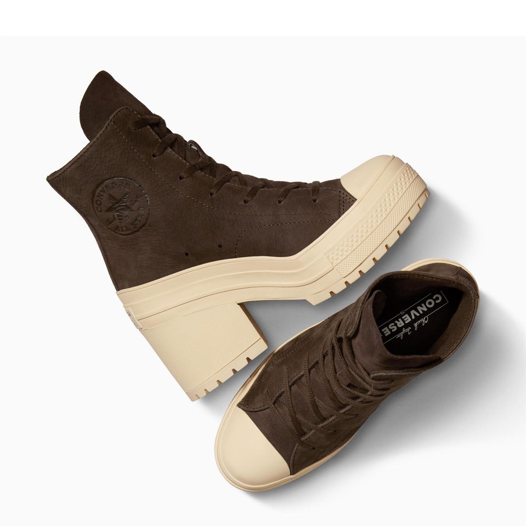 Converse Adults Chuck 70 De Luxe Heel Pla High Top Trainers