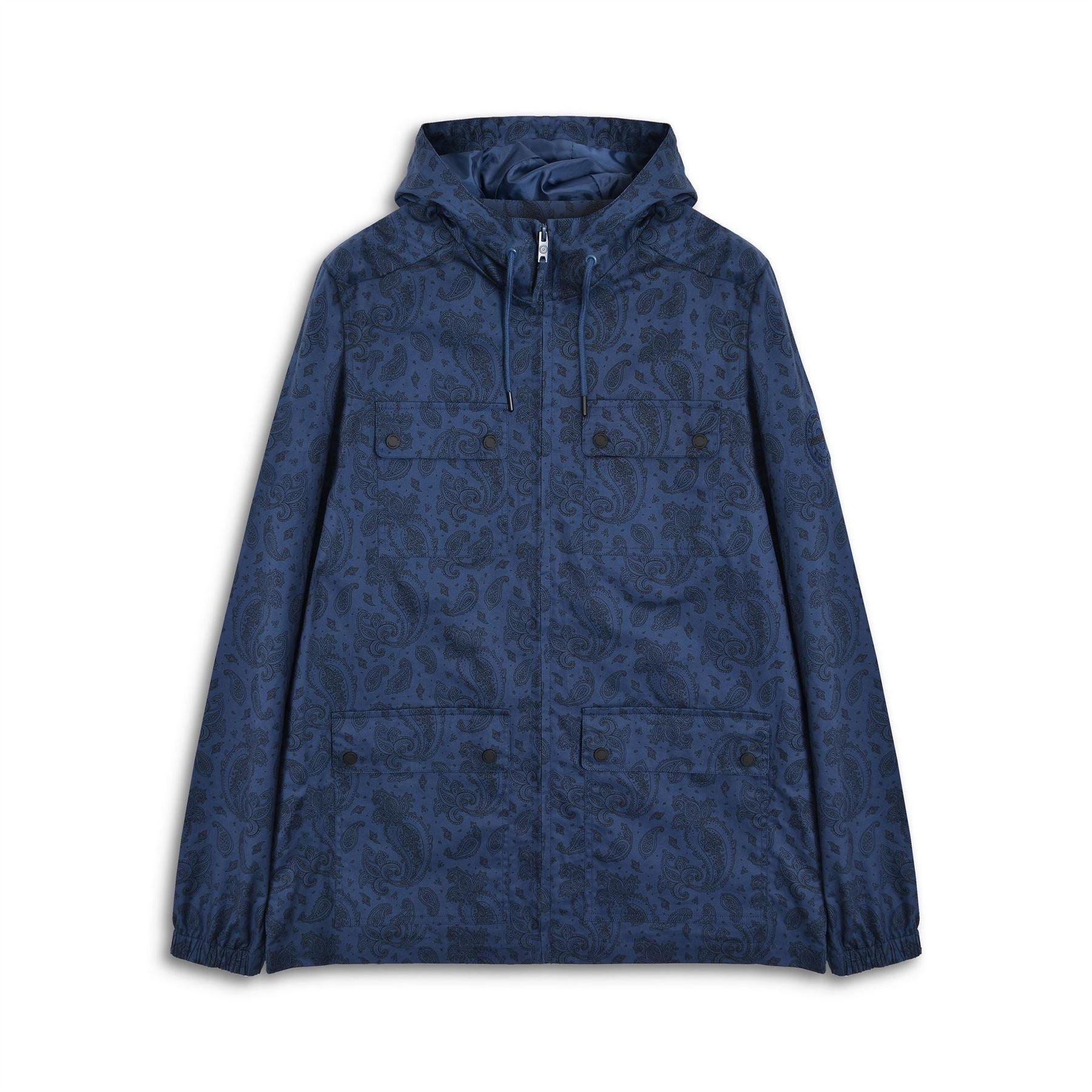 Lambretta Paisly Hooded Rain Jacket