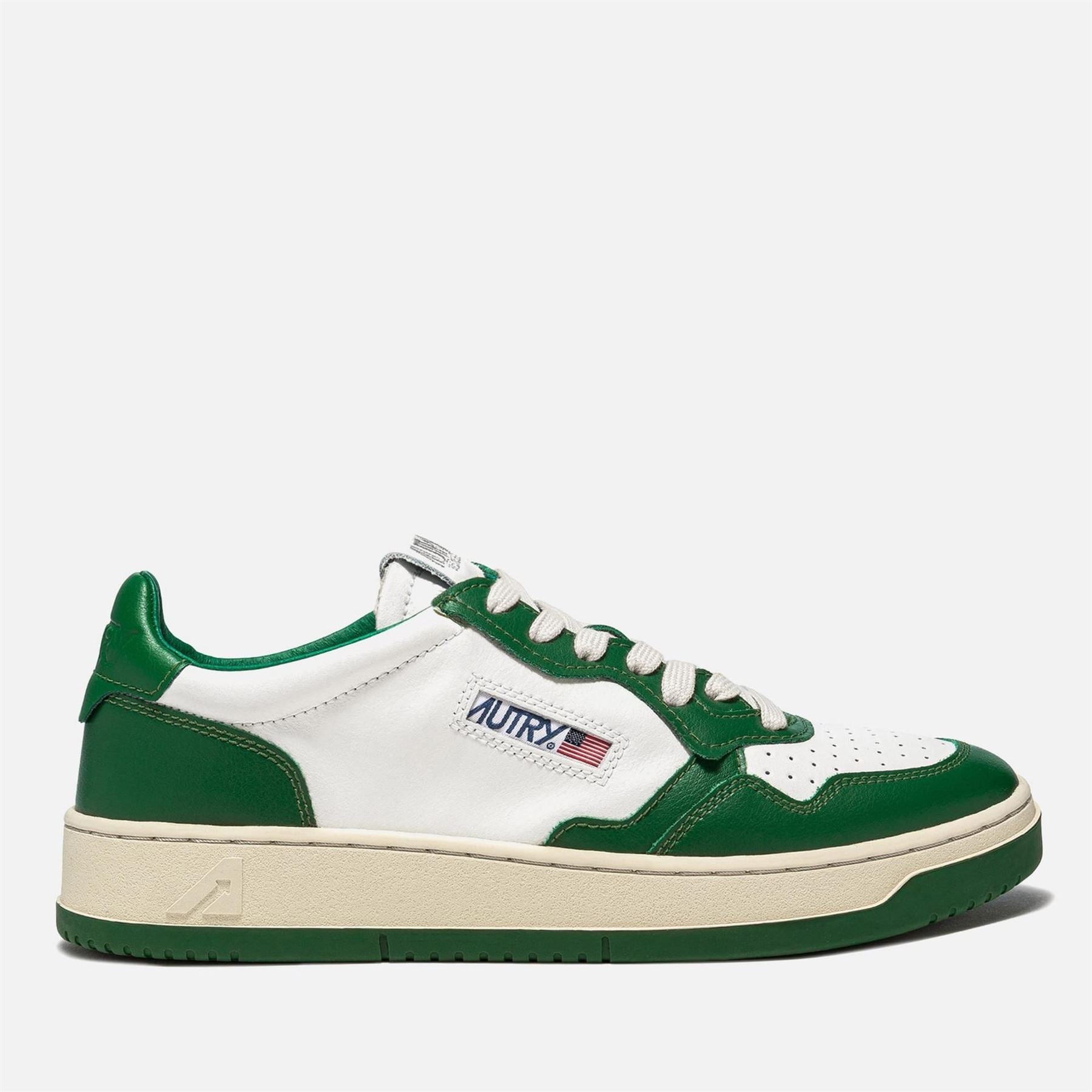 Autry Leather Court Trainers
