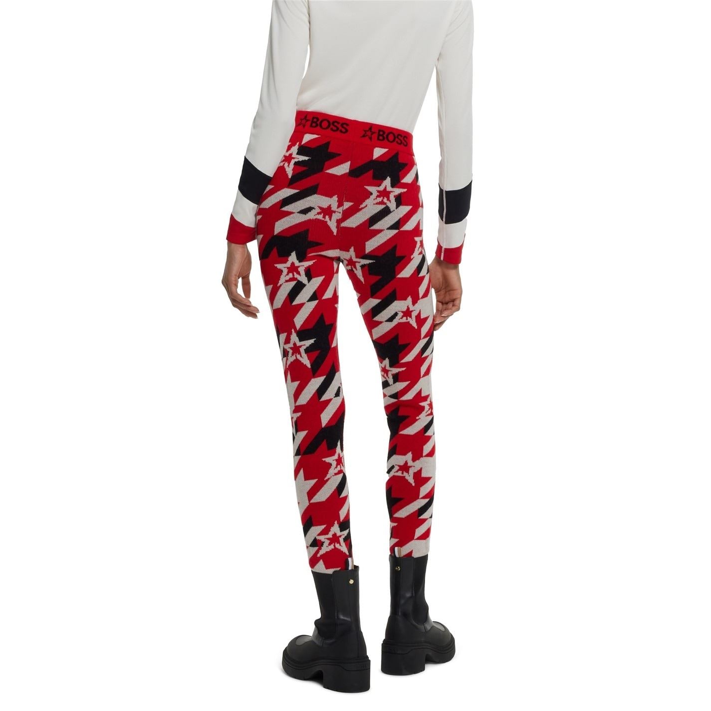 Boss Baselyr Solid Patterned Leggings
