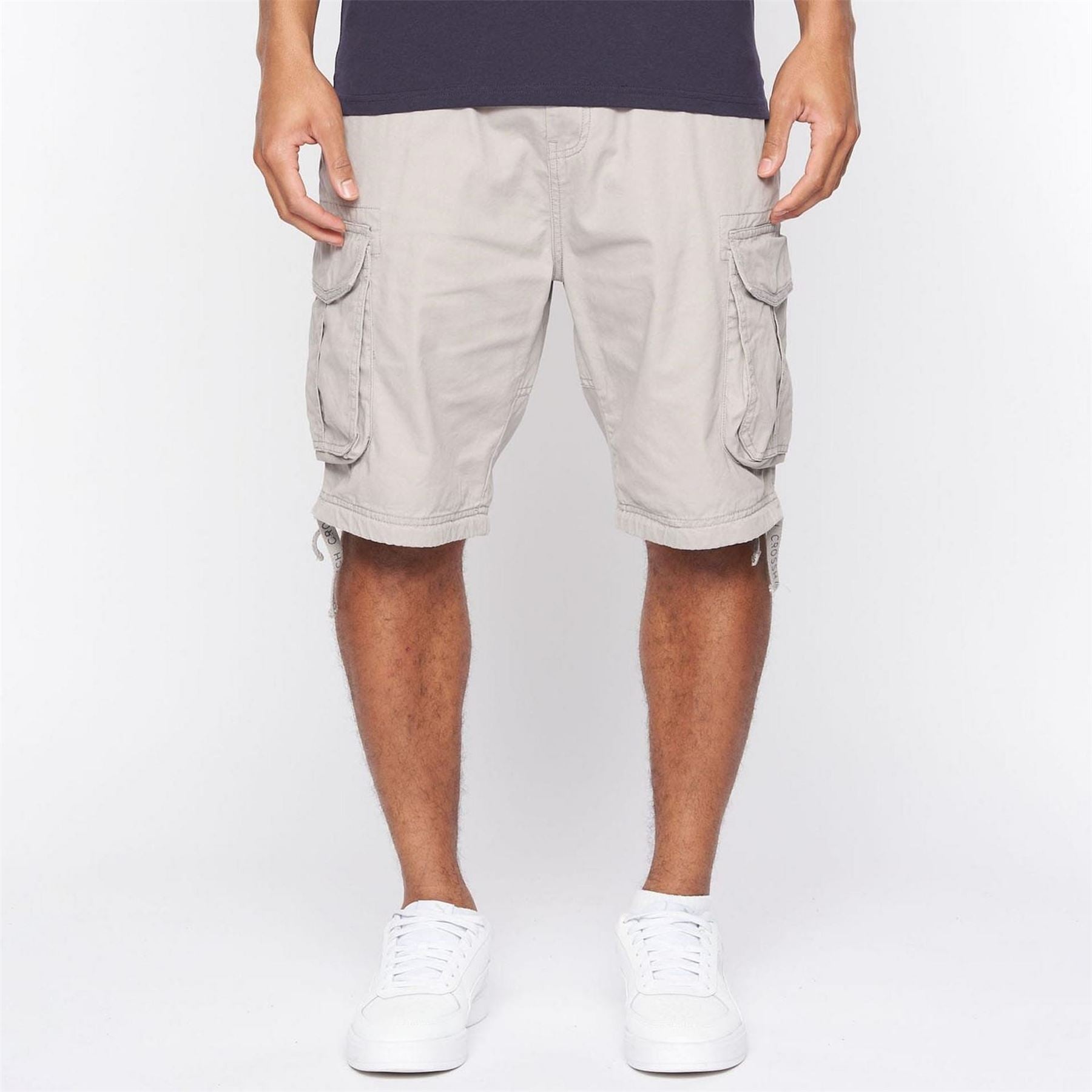 Crosshatch Cargo Shorts
