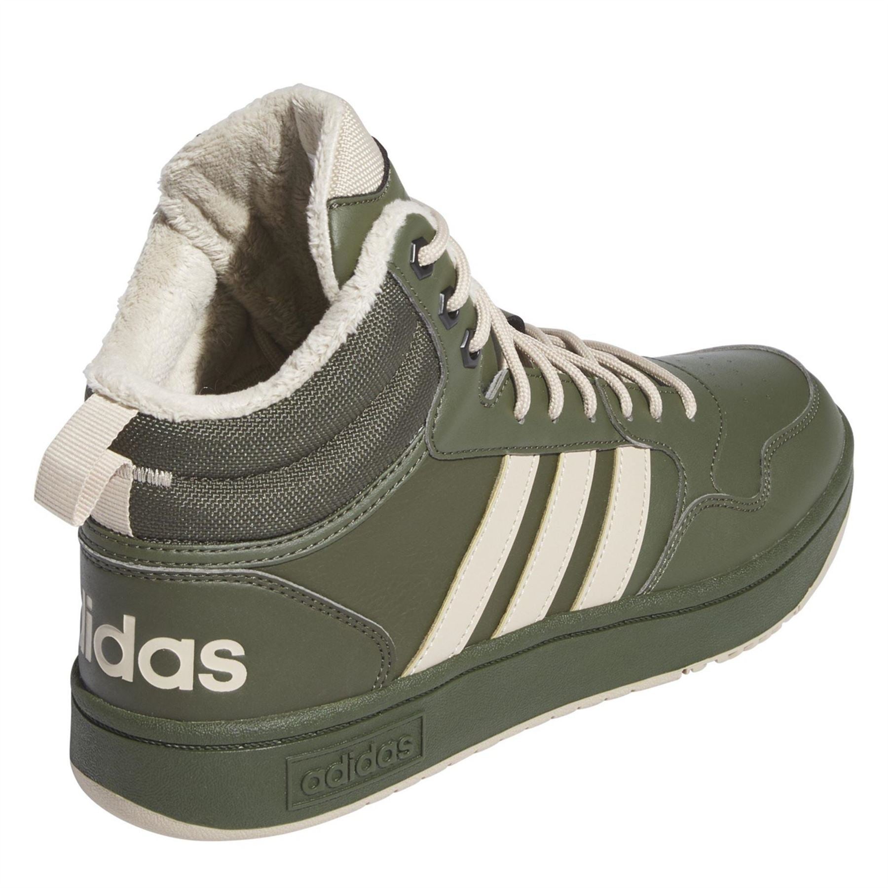 adidas Hoops 3.0 Mid Basketball Lace-Up Trainers