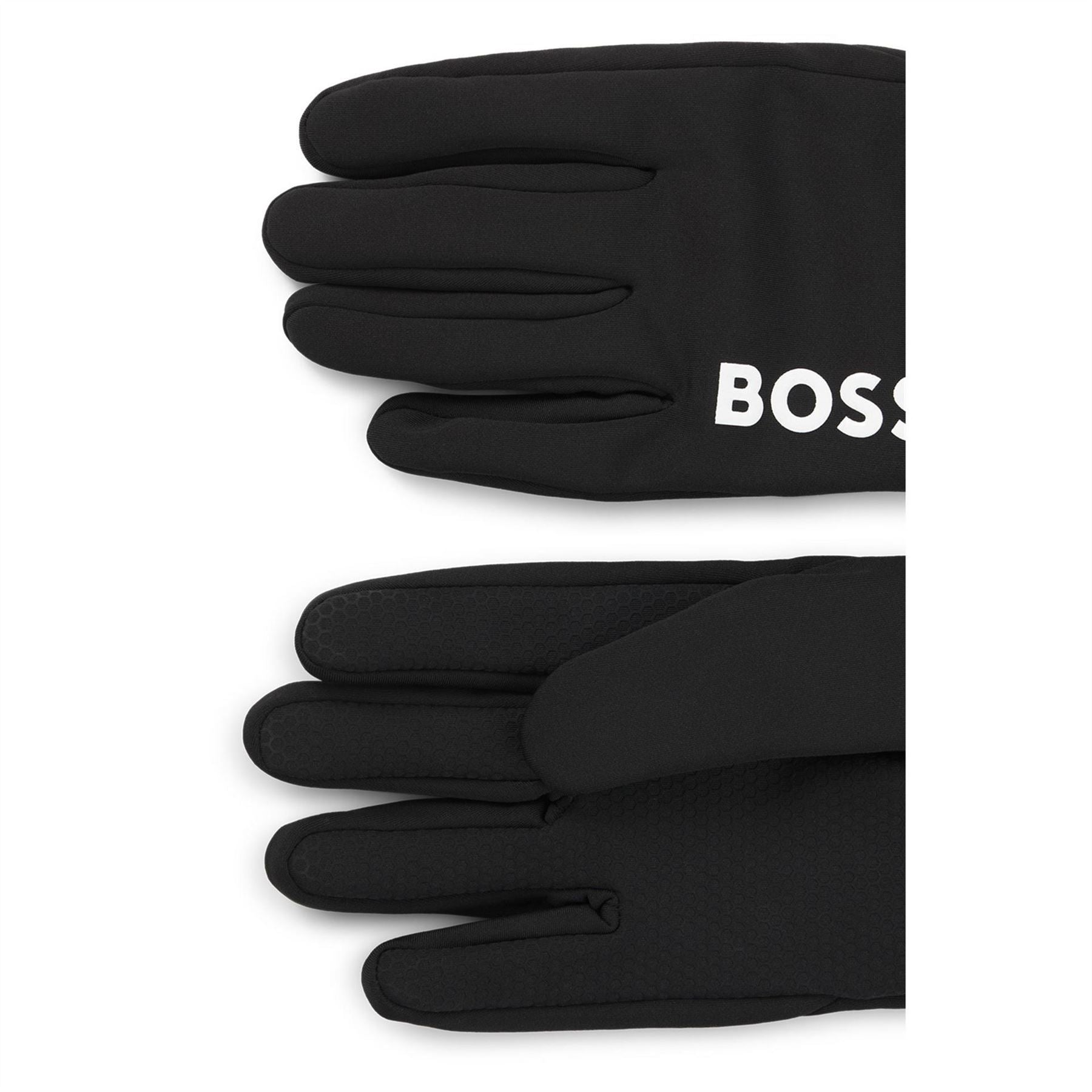 Boss  Running Gloves, Fleece Material