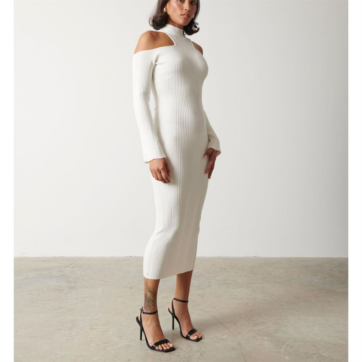 Pretty Lavish Knitted Jumper Dress