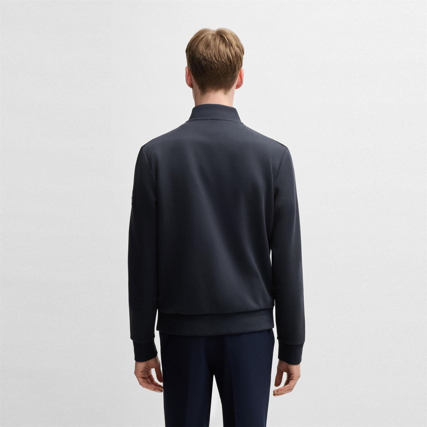 Boss Hbb Skiles100 Full Zipped Sweatshirt, Padded Front, Pockets