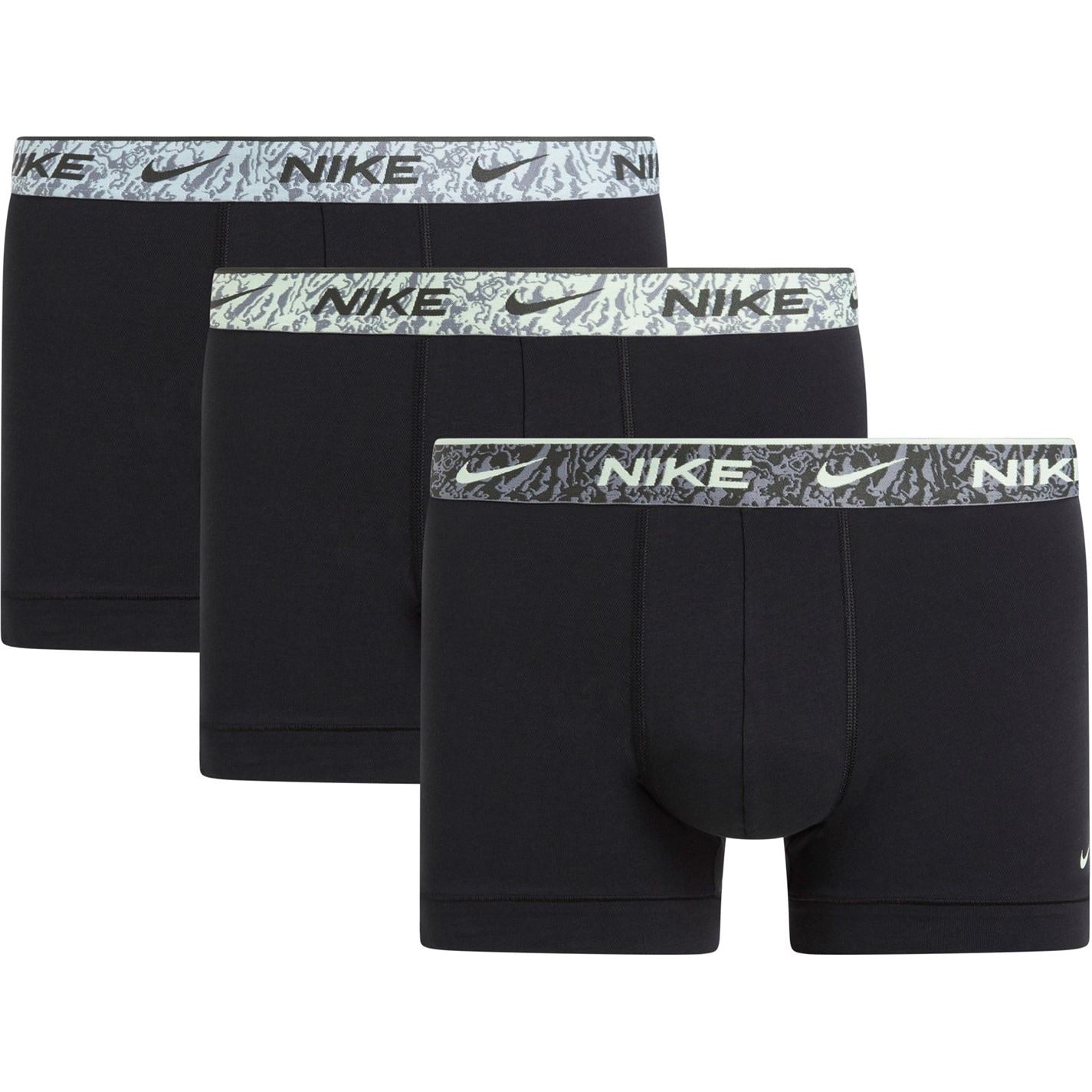 Nike Mens 3 Pack Everyday Cotton Trunks