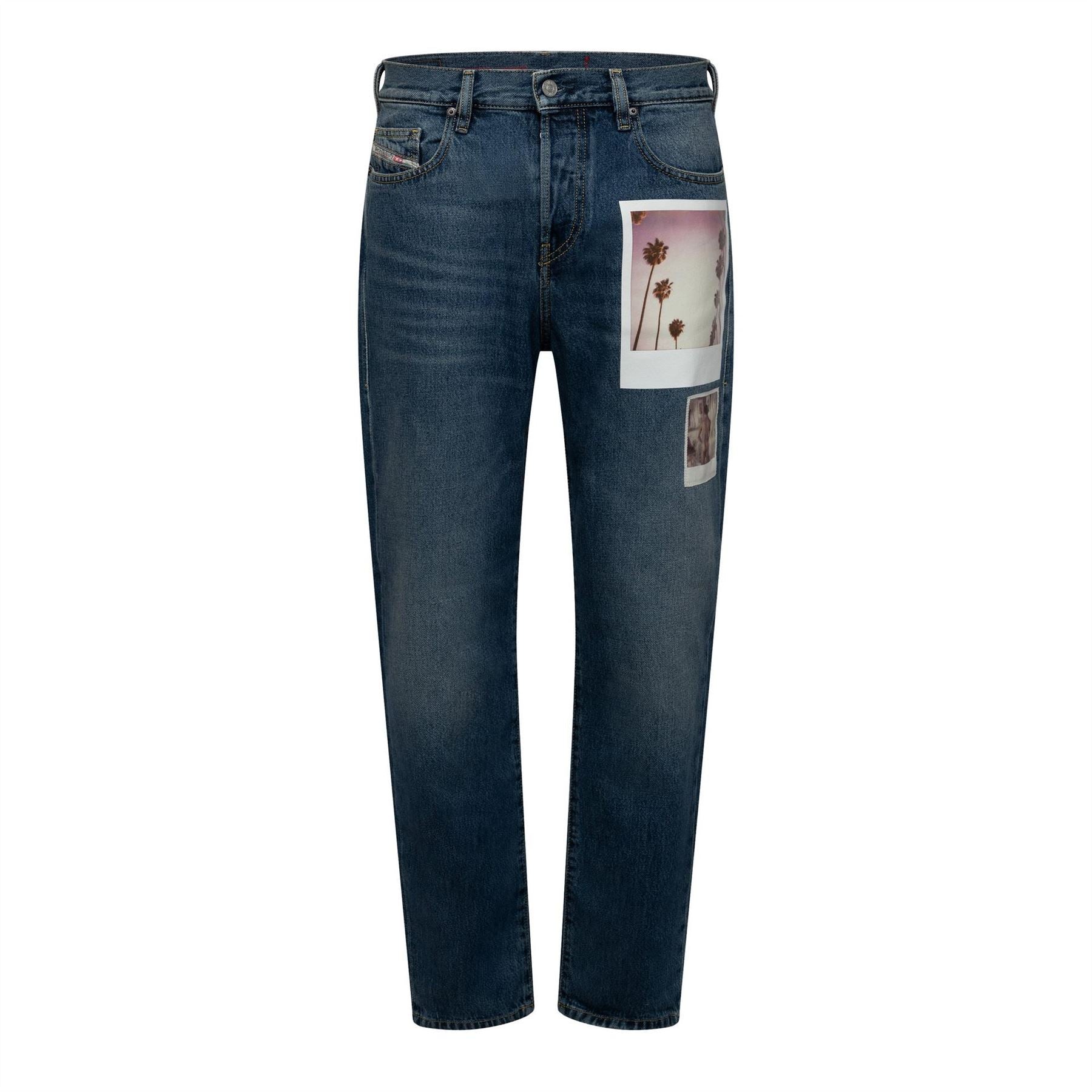 Diesel D Viker Straight Leg Jeans