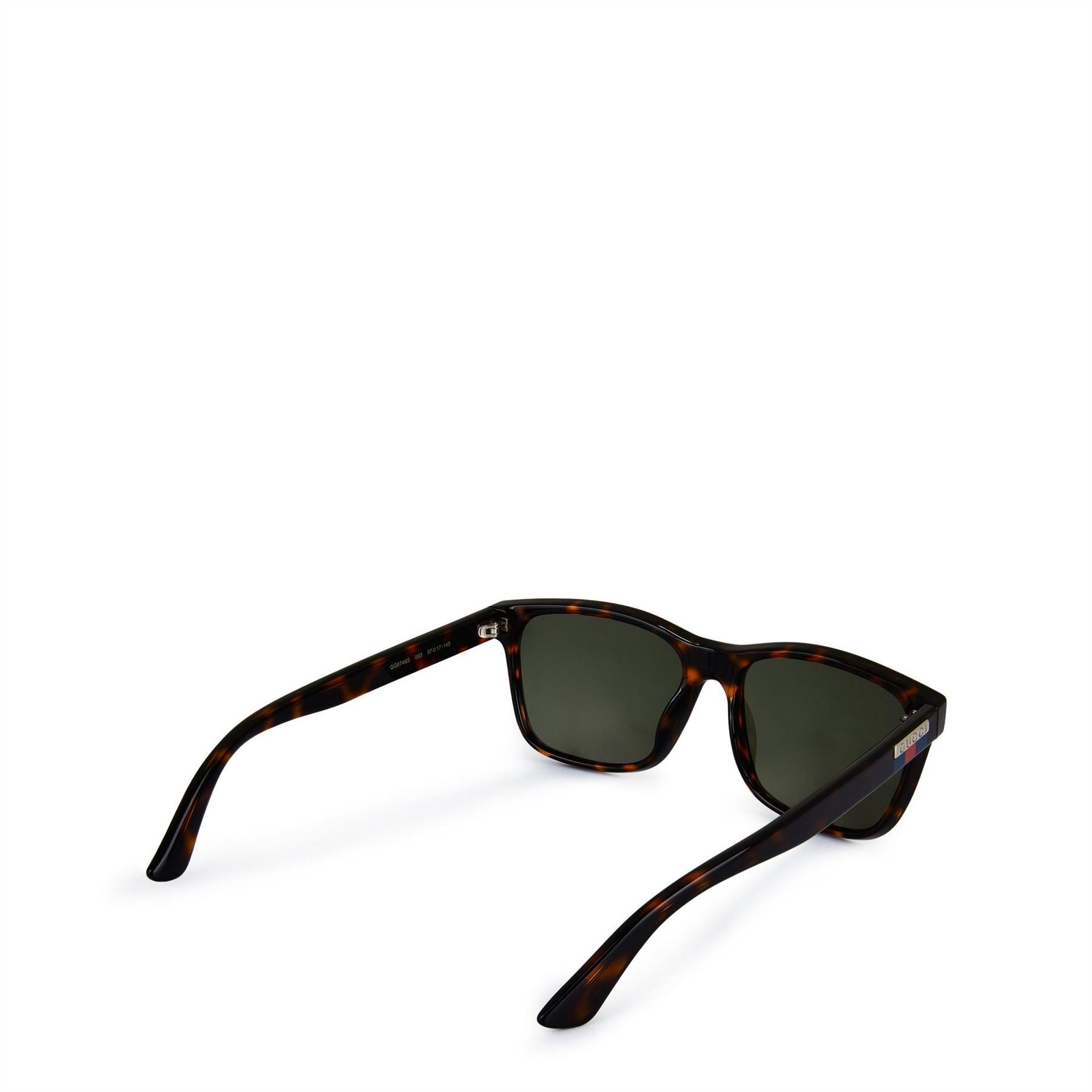 Gucci Gg0746s Mens Web Square Sunglasses