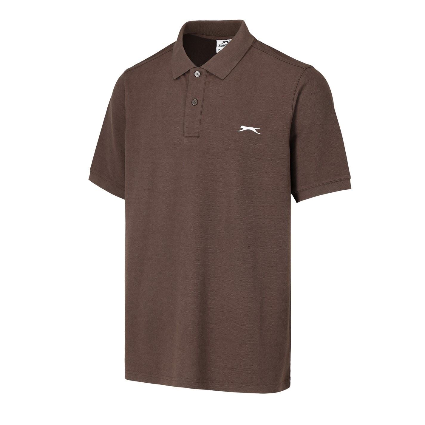 Slazenger Mens Plain Polo Shirt
