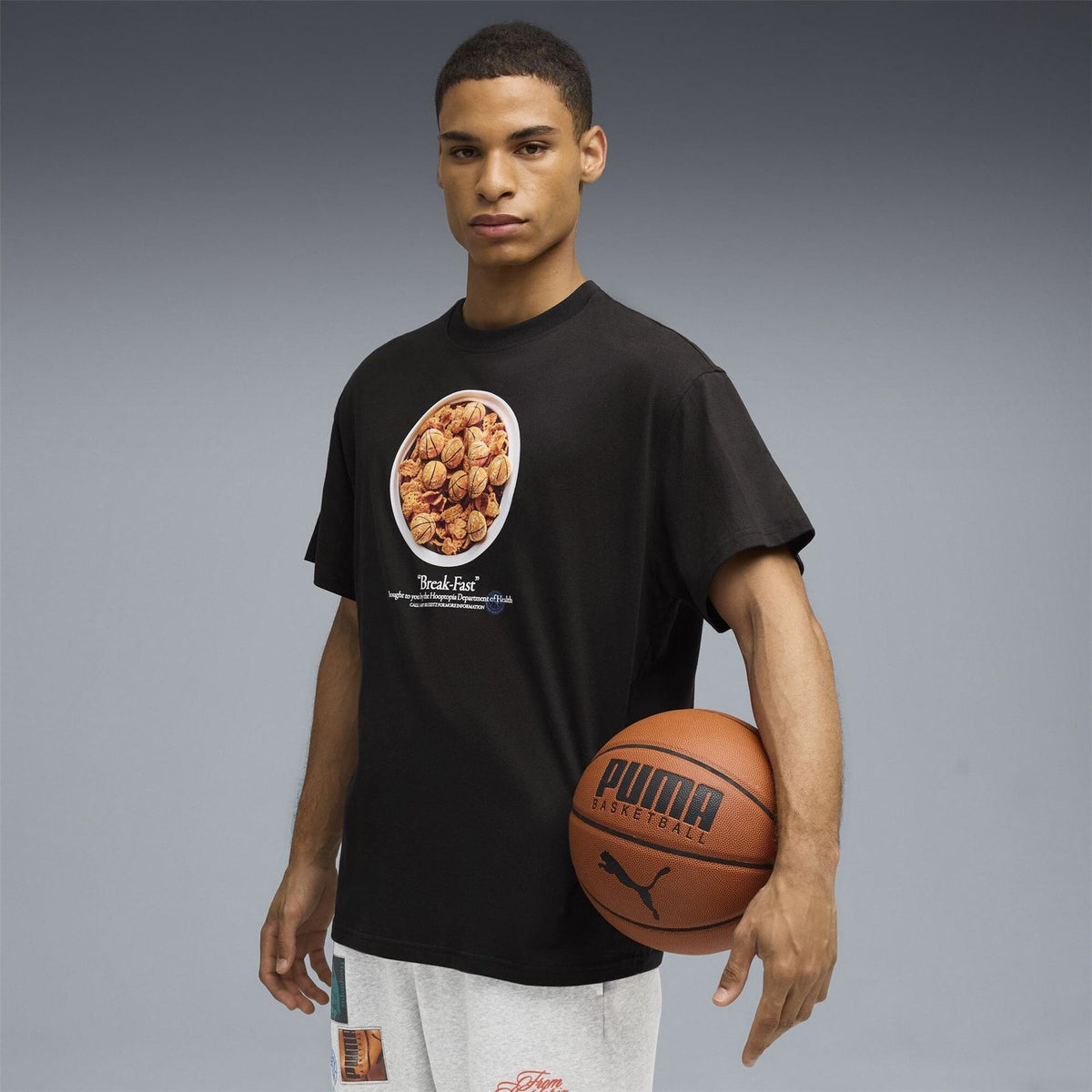 Puma Hooptopia Break Fast Short Sleeve Performance T-Shirt