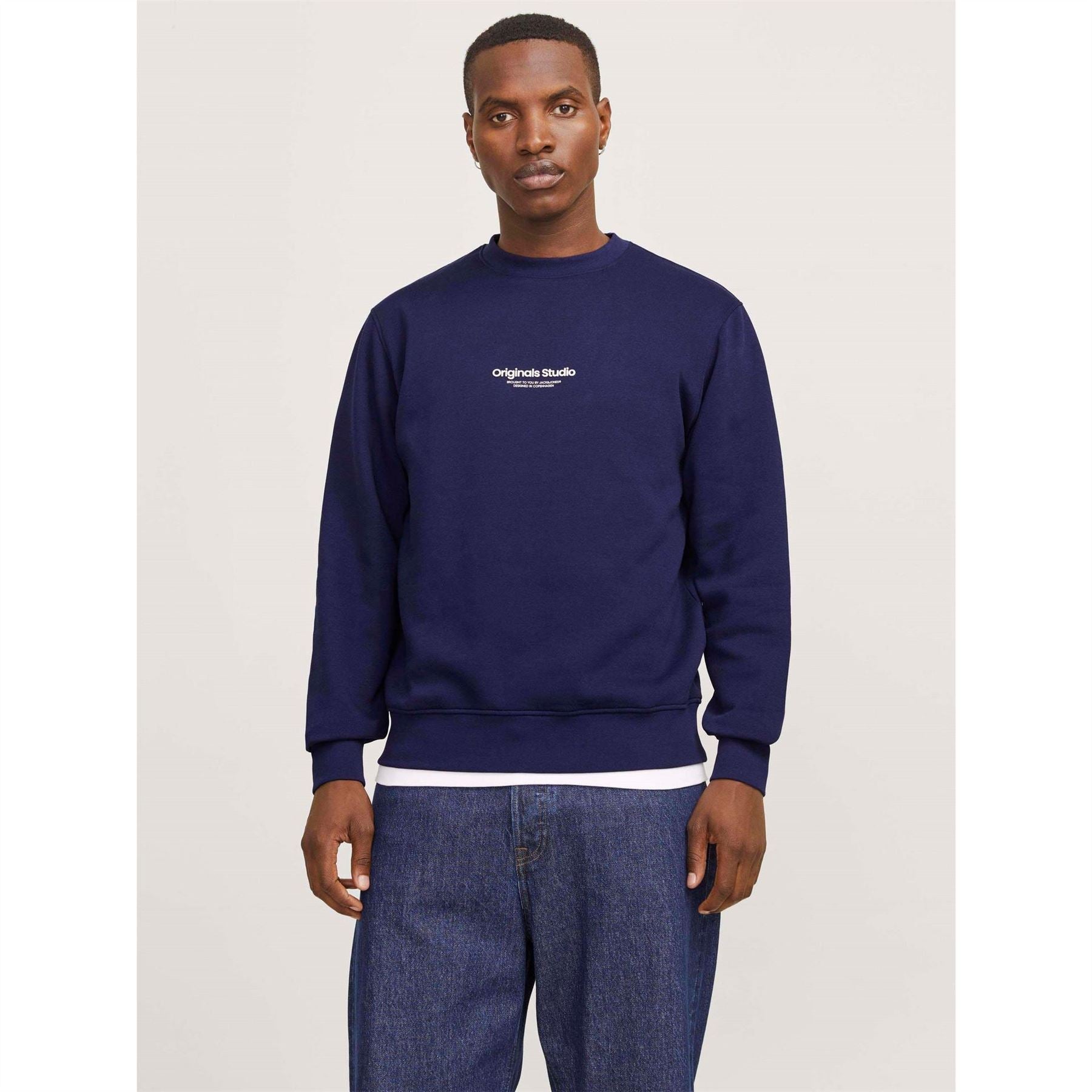Jack and Jones Jorvester Crew Sweatshirt